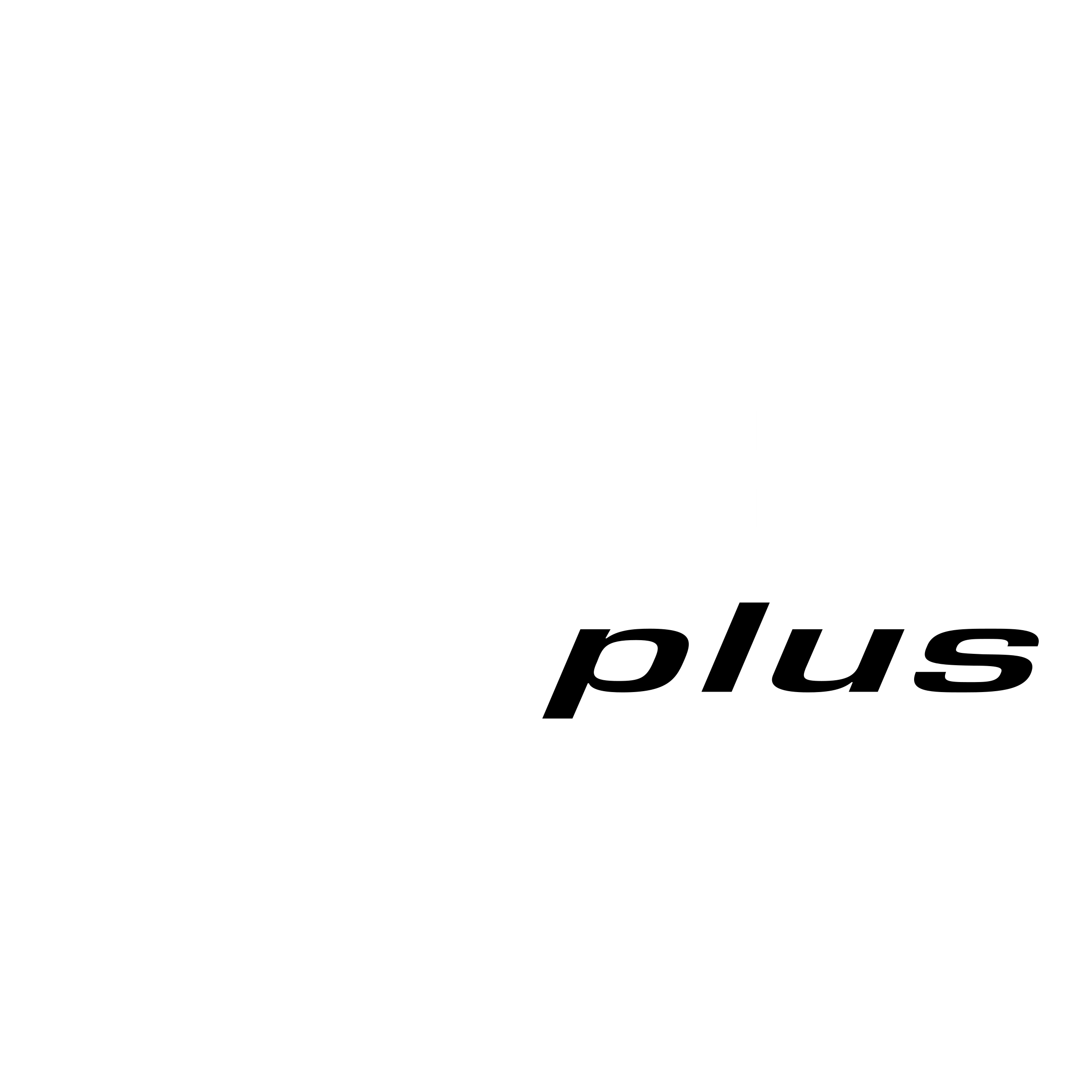 Agora Plus 01 Logo black and white