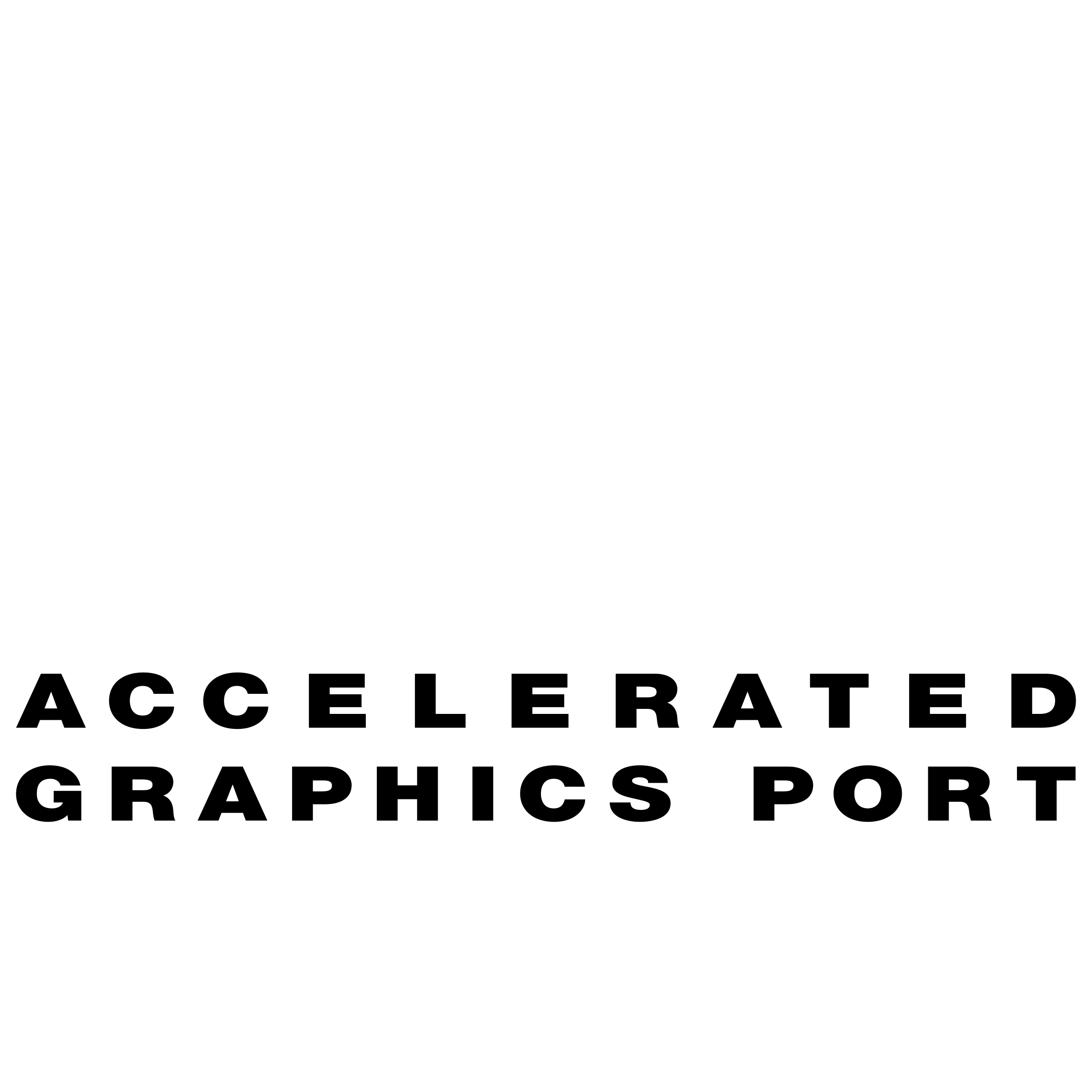 AGP 5844 Logo black and white