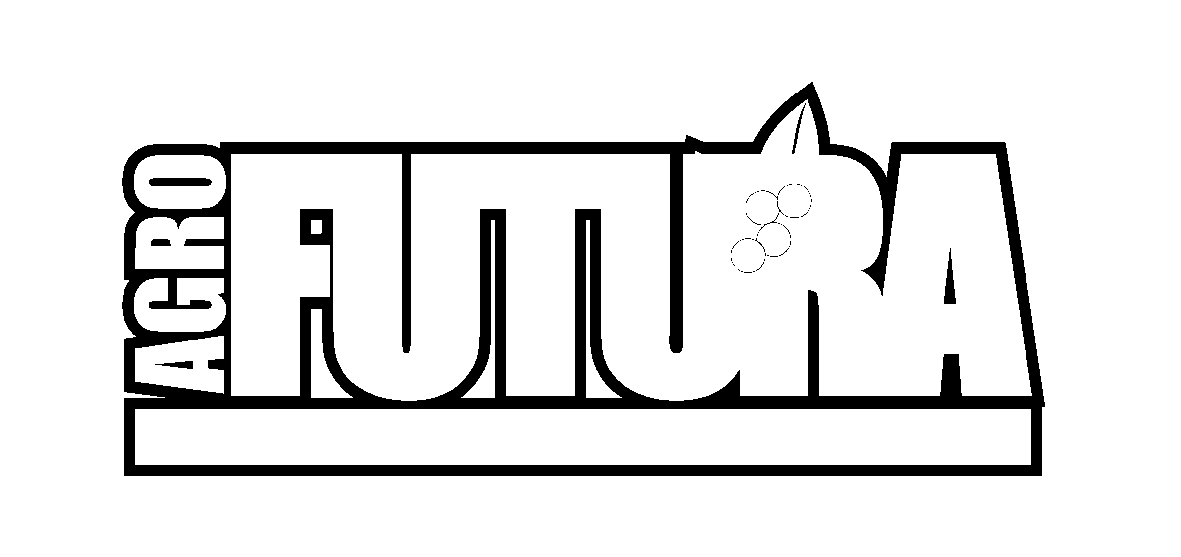Agro Futura Logo black and white