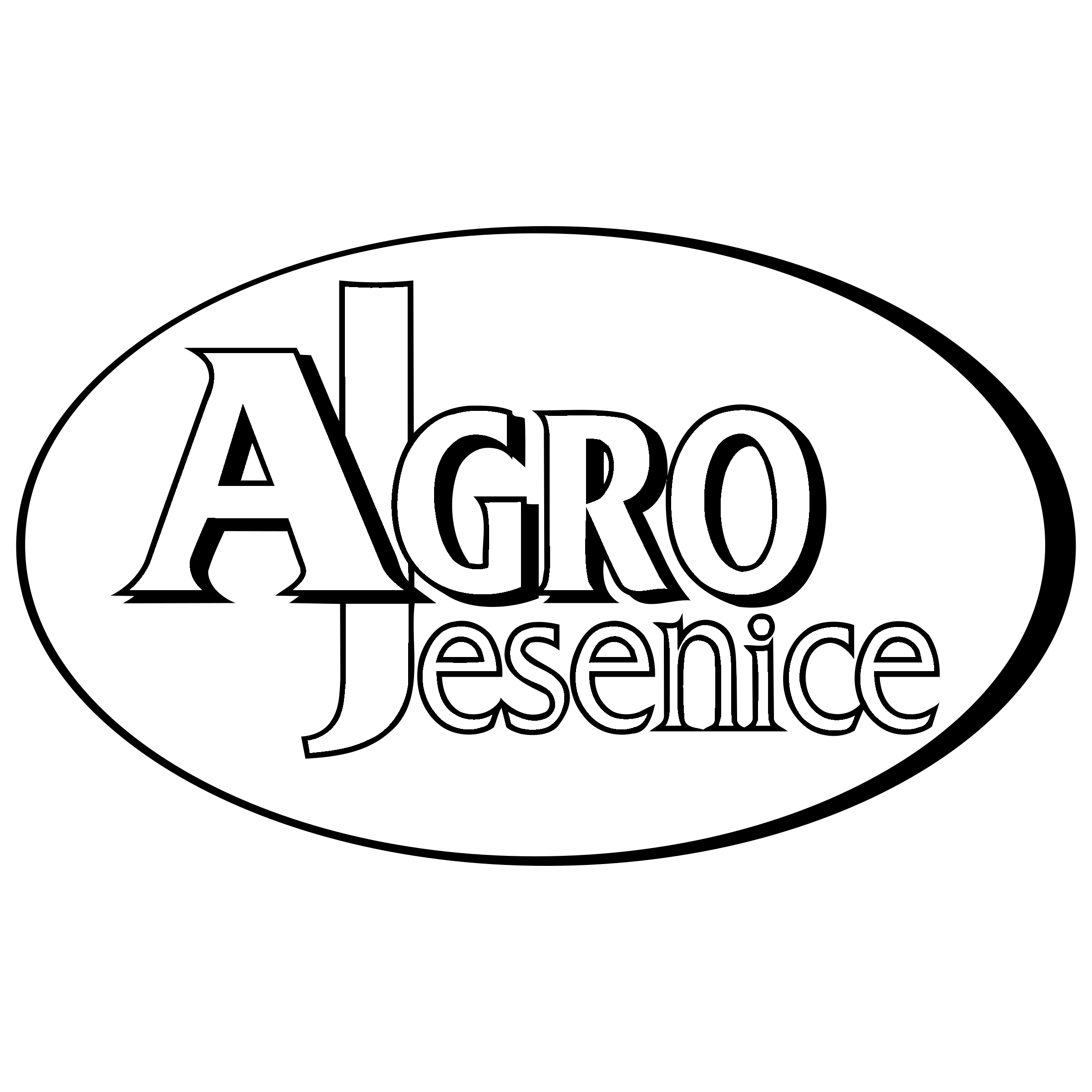 Agro Jesenice 01 Logo black and white