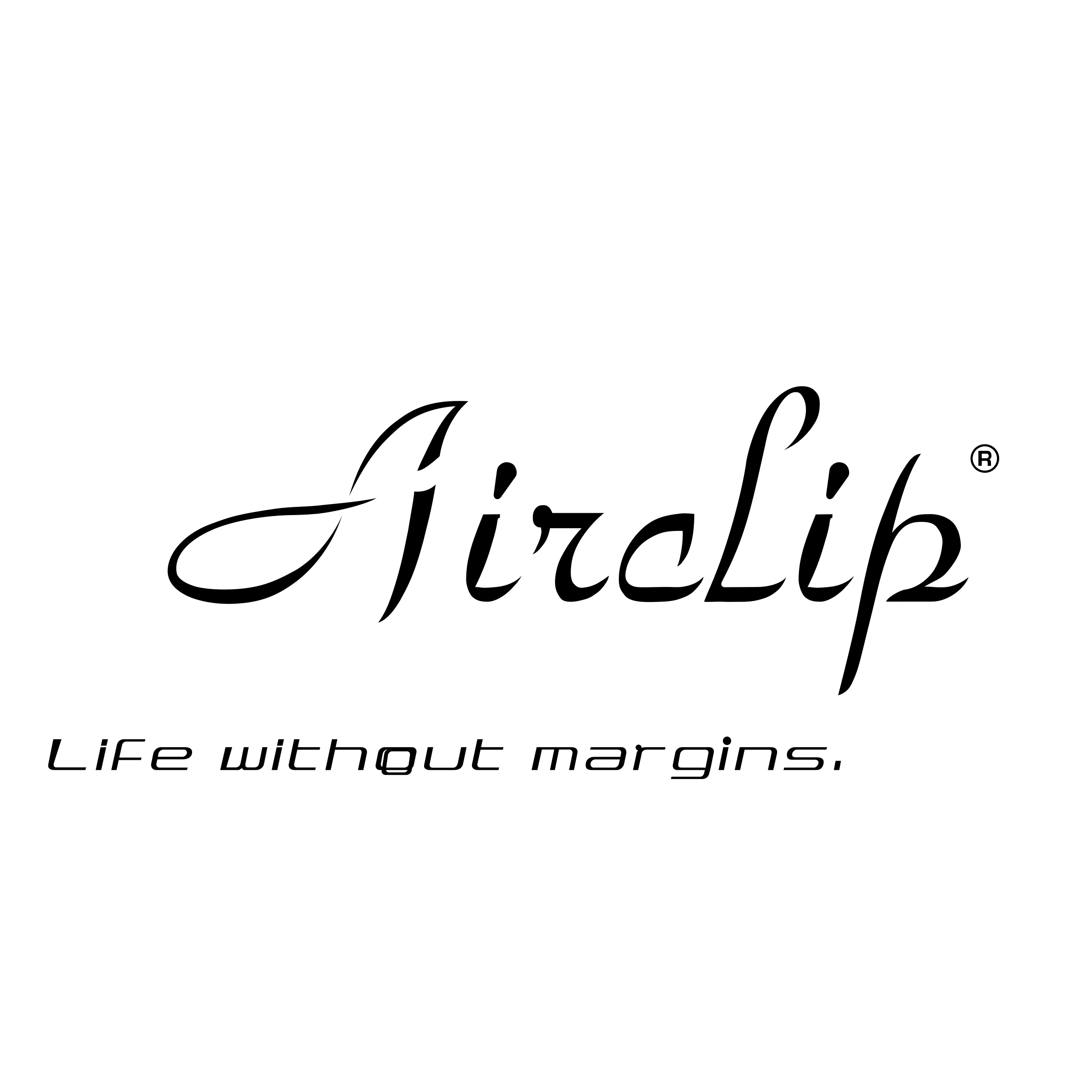 Airclip 01 Logo black and white