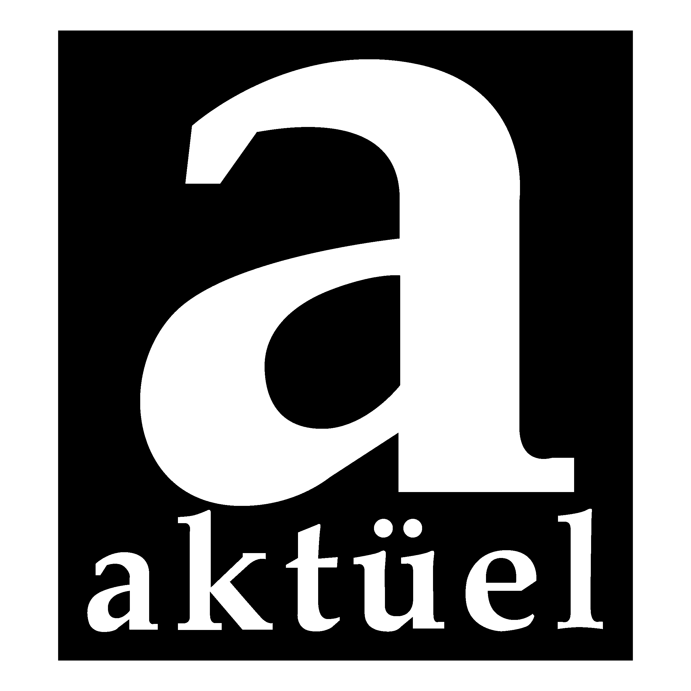 Aktuel 01 Logo black and white