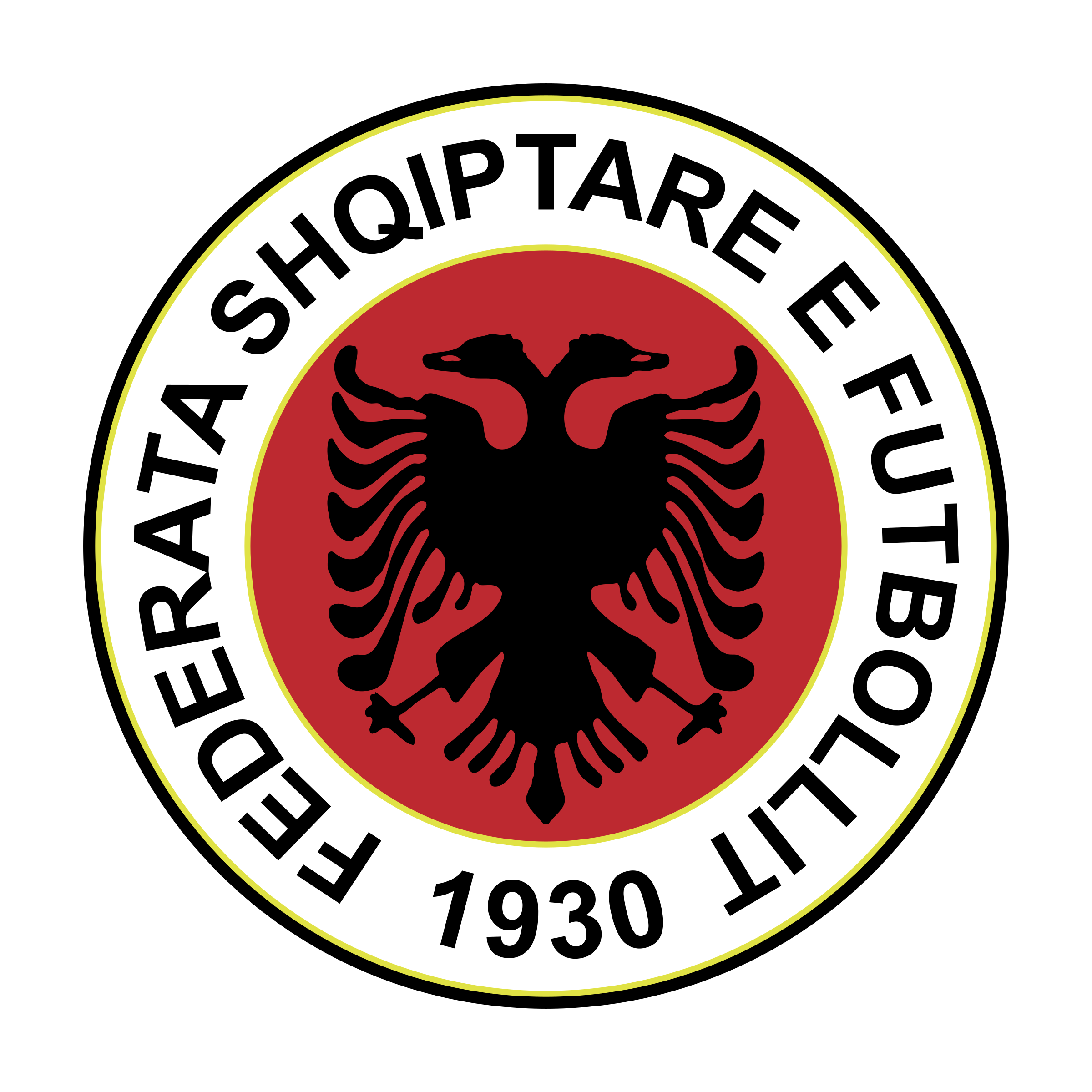 Albania Football Association Logo PNG Transparent & SVG Vector