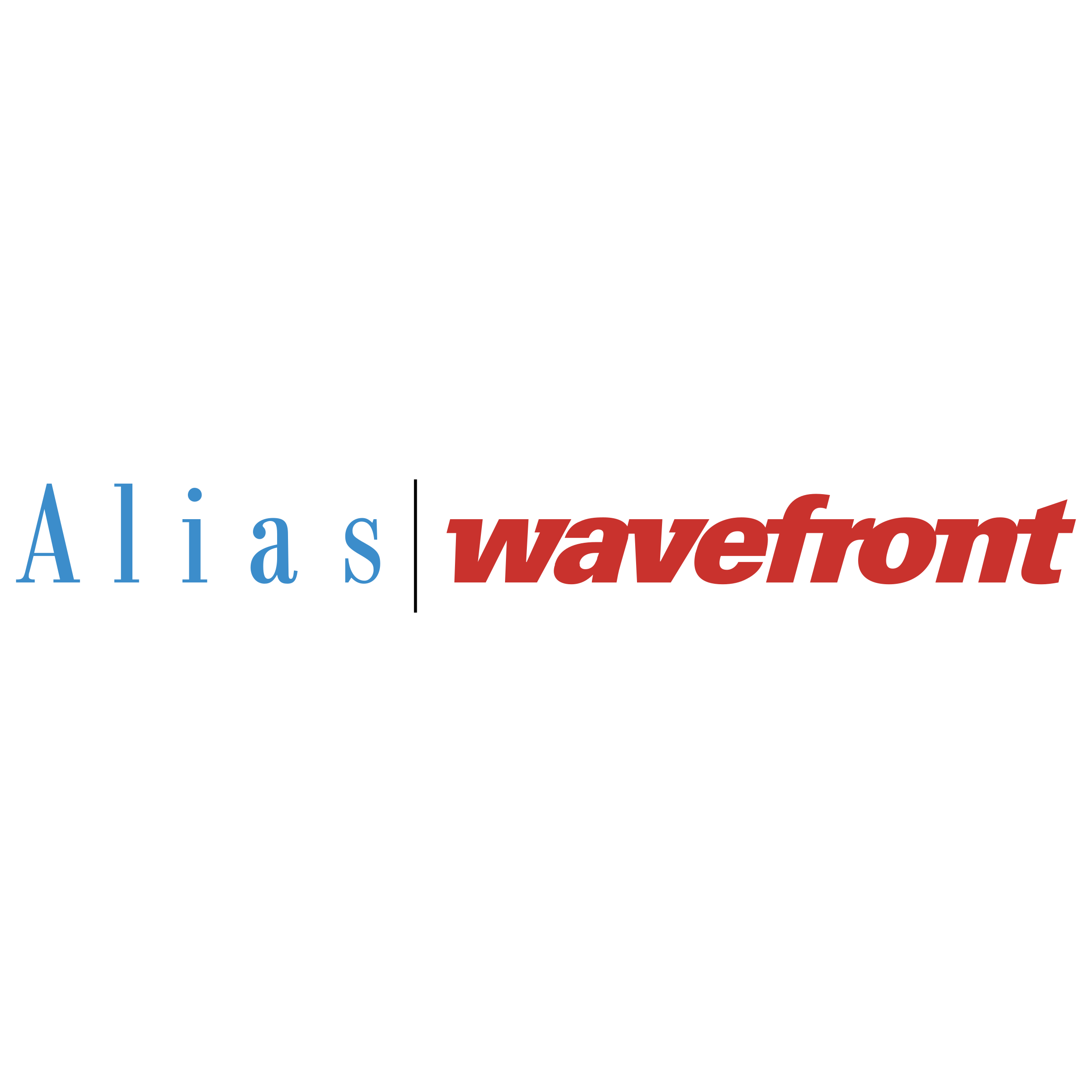Alias Wavefront Logo png transparent