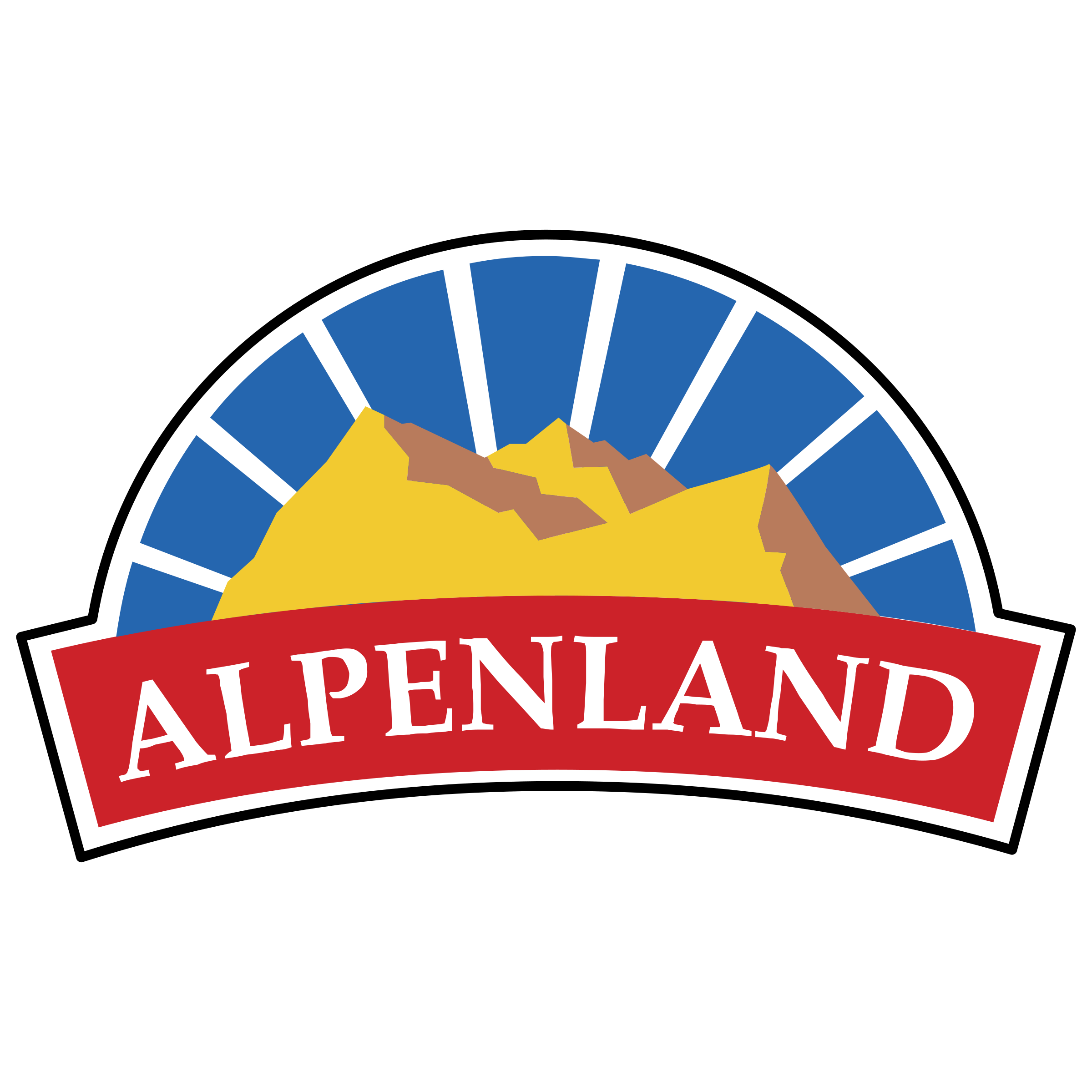 AlpenLand 01 Logo PNG Transparent & SVG Vector Freebie Supply