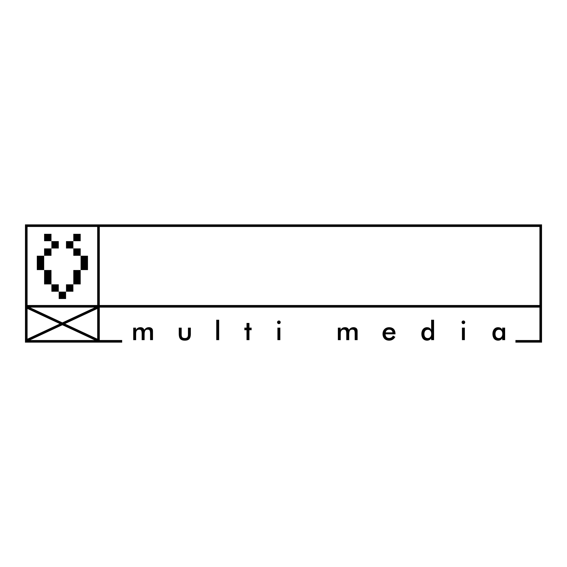 Amphora Multimedia 01 Logo black and white