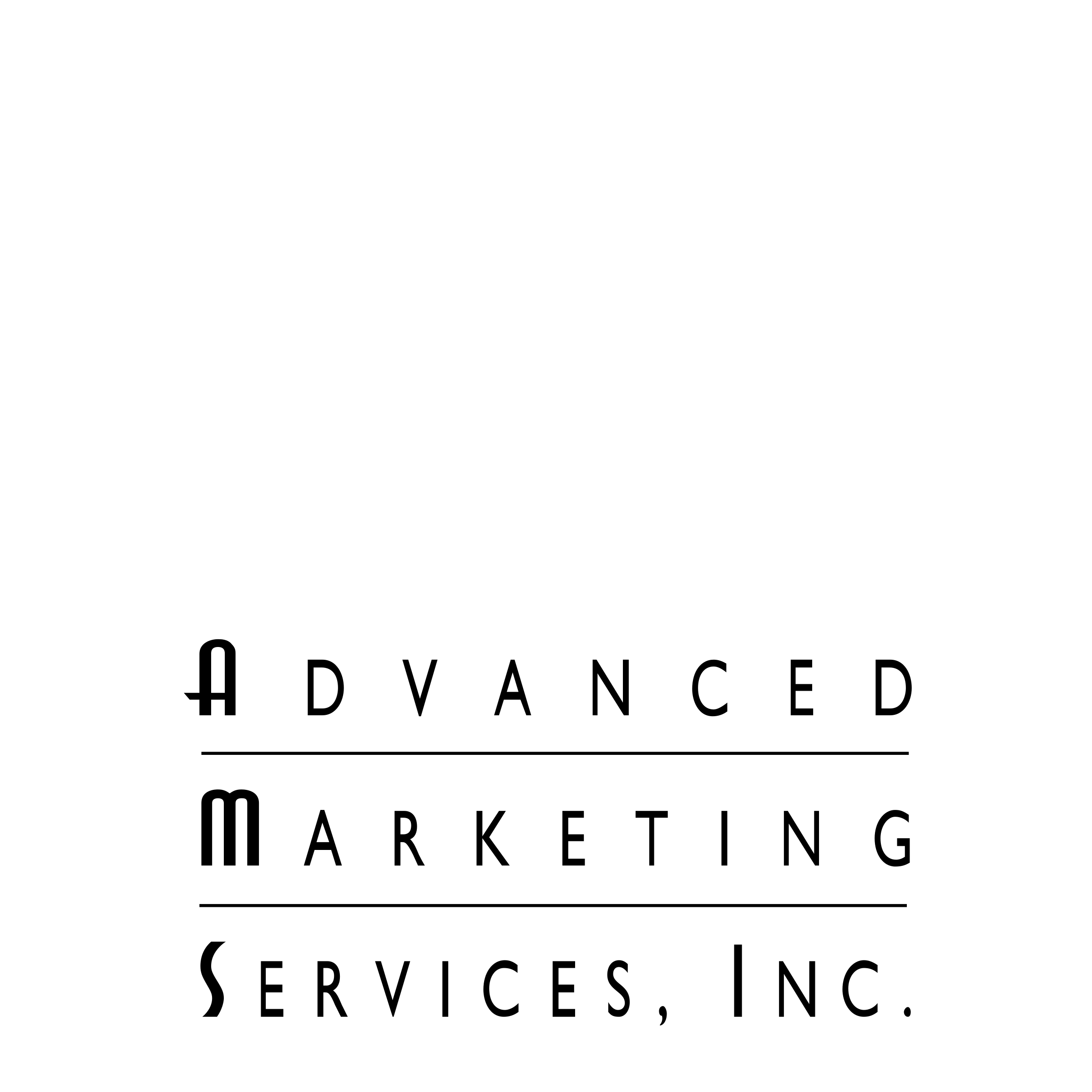 AMS Logo black and white