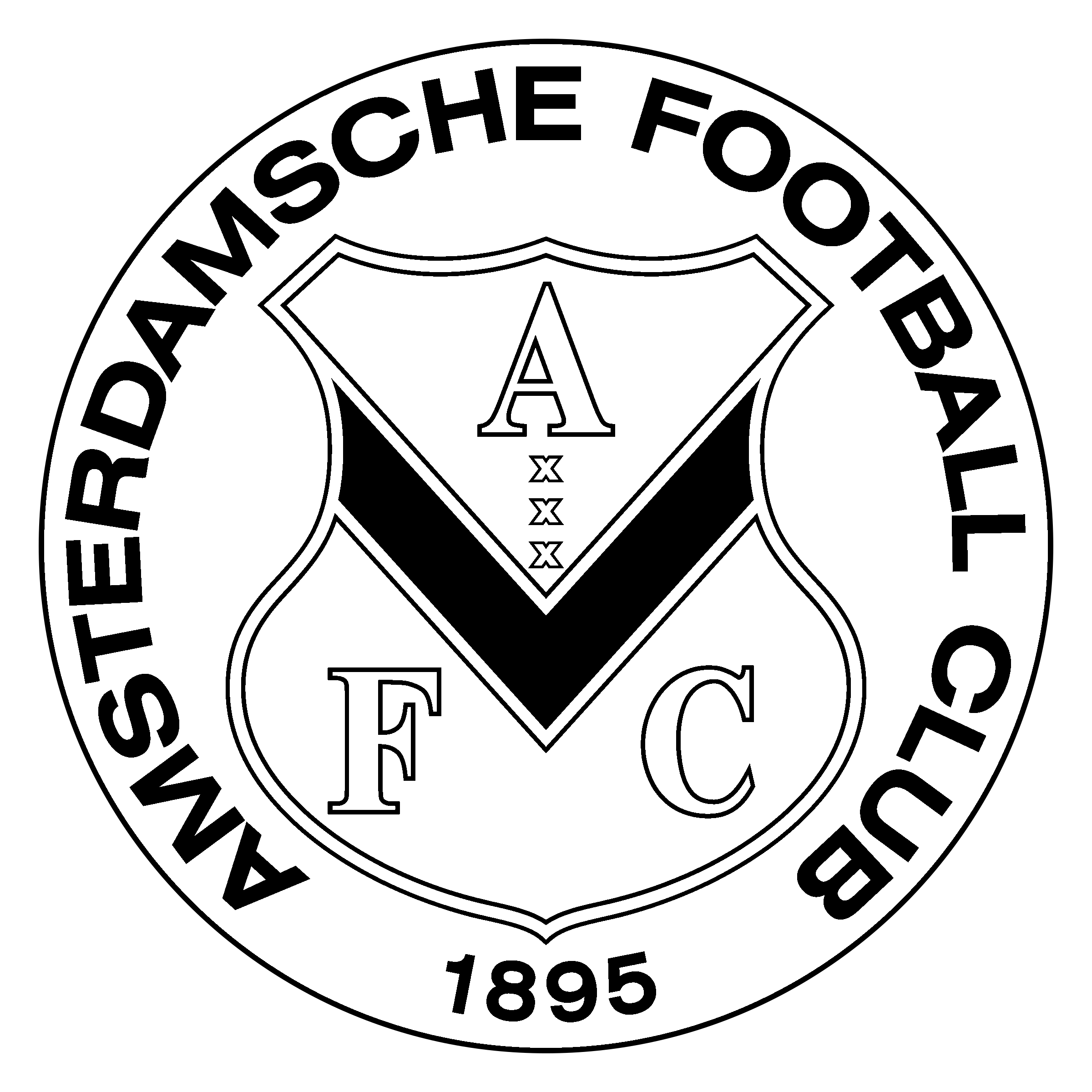 Amsterdamsche 01 Logo black and white