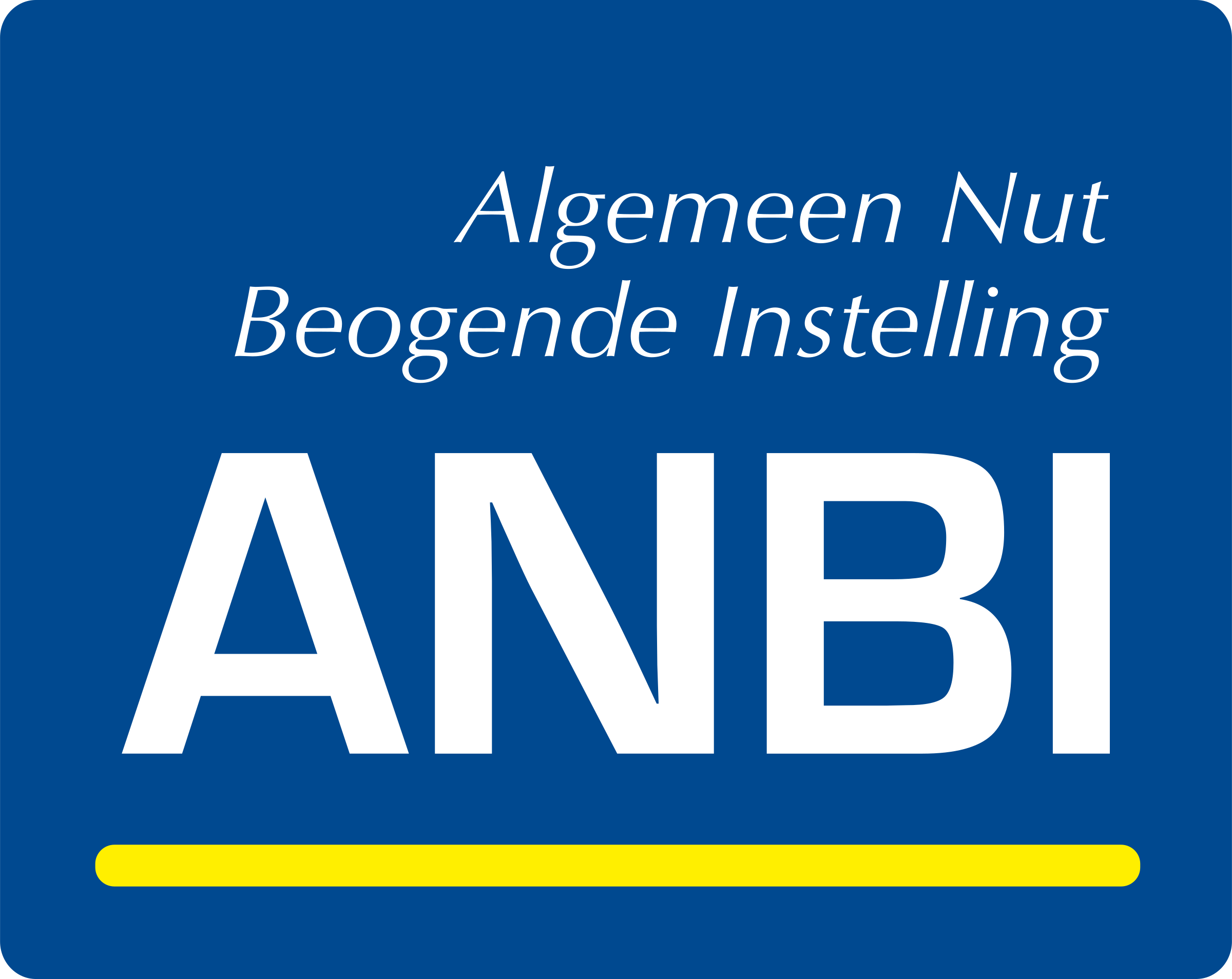ANBI Algemeen Nut Beogende Instelling Logo png transparent