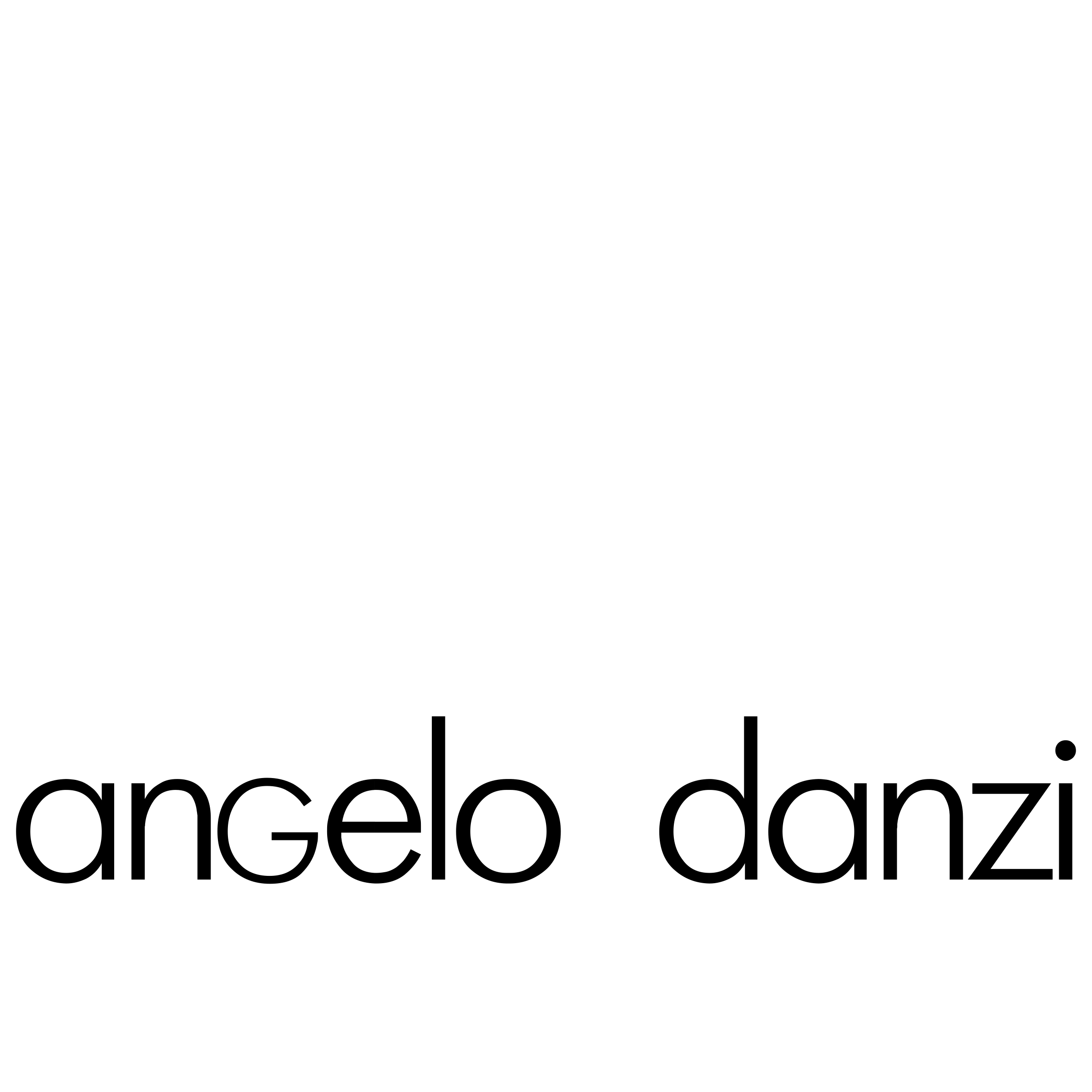Angelo Danzi Logo black and white