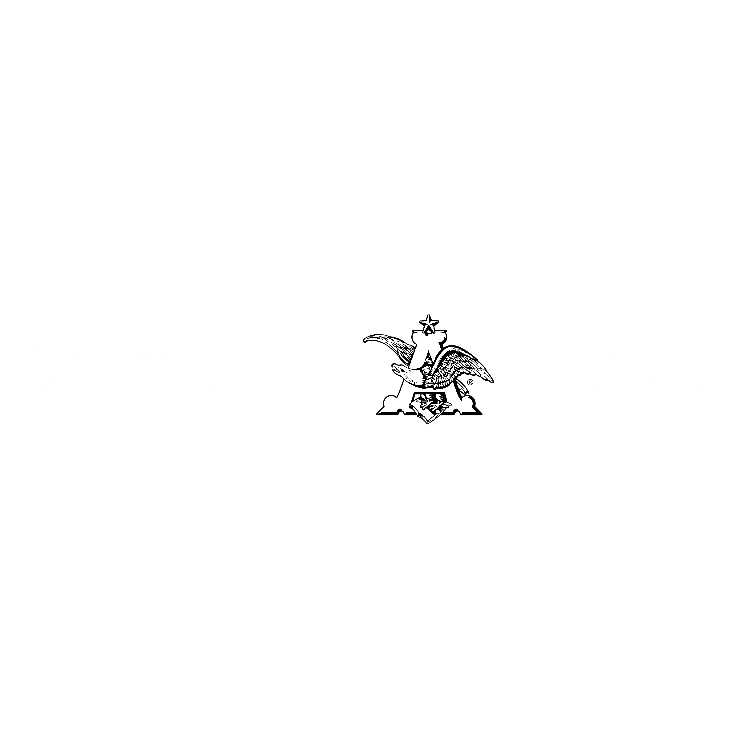 Anheuser Busch 02 Logo black and white