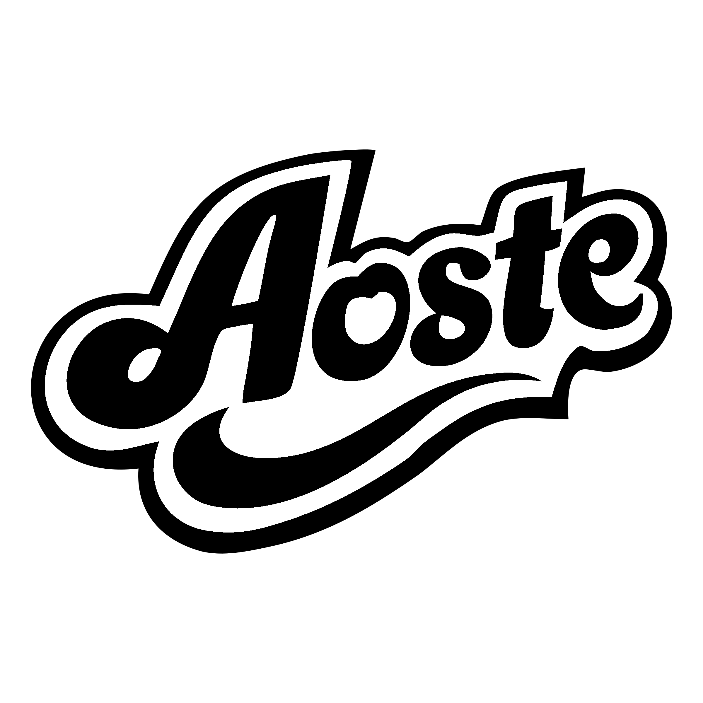 Aoste 02 Logo black and white