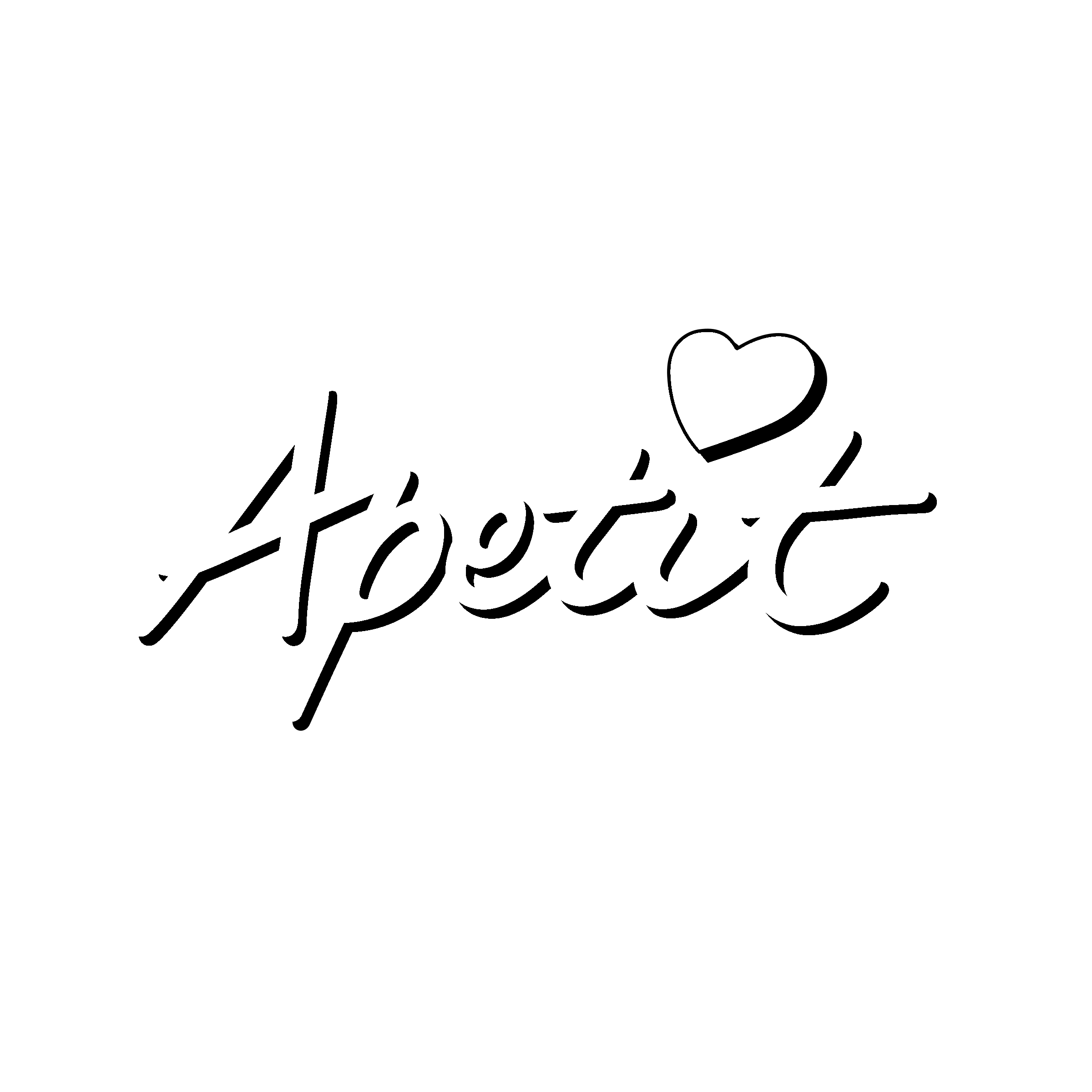 Apetit Logo black and white