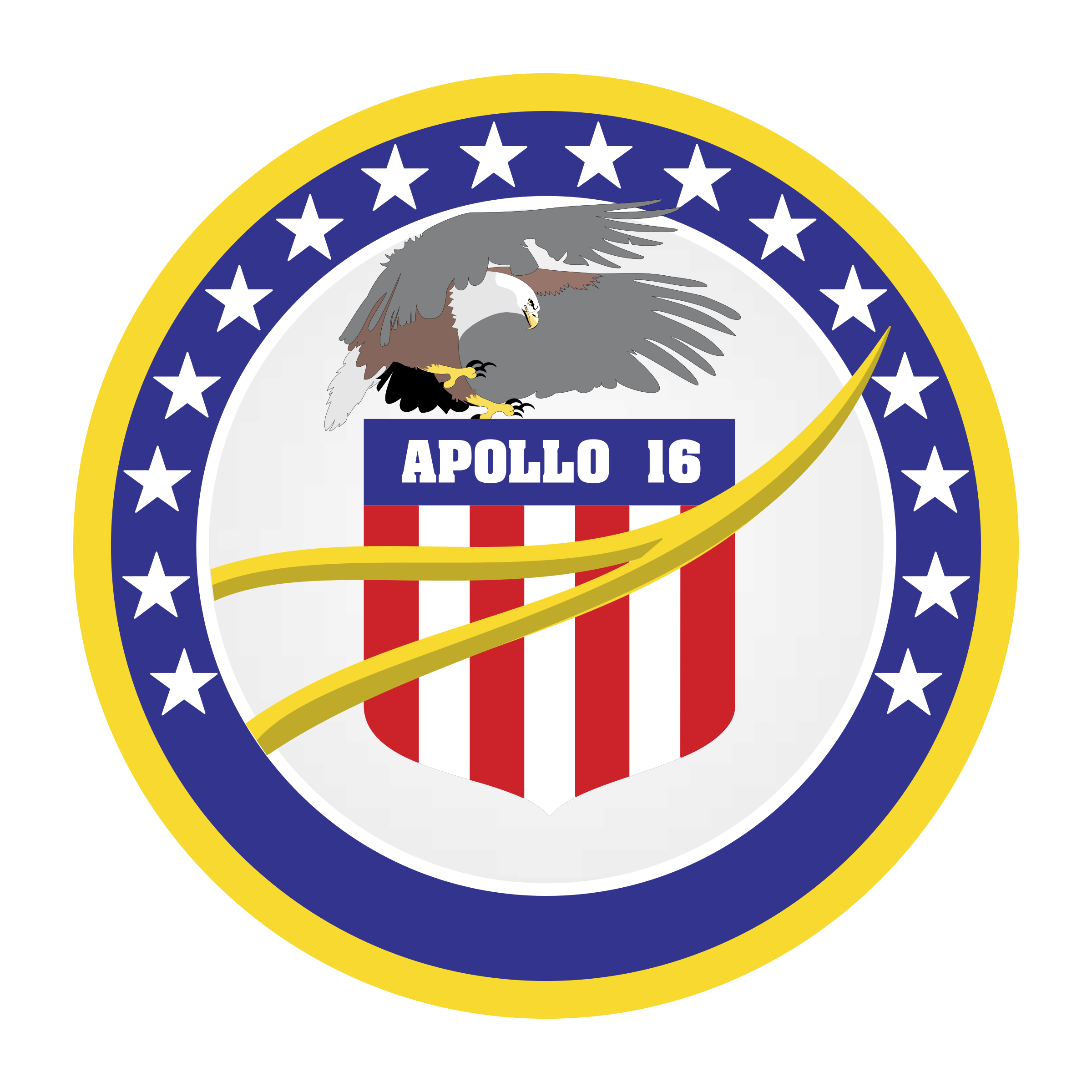 Apollo 16 Logo png transparent