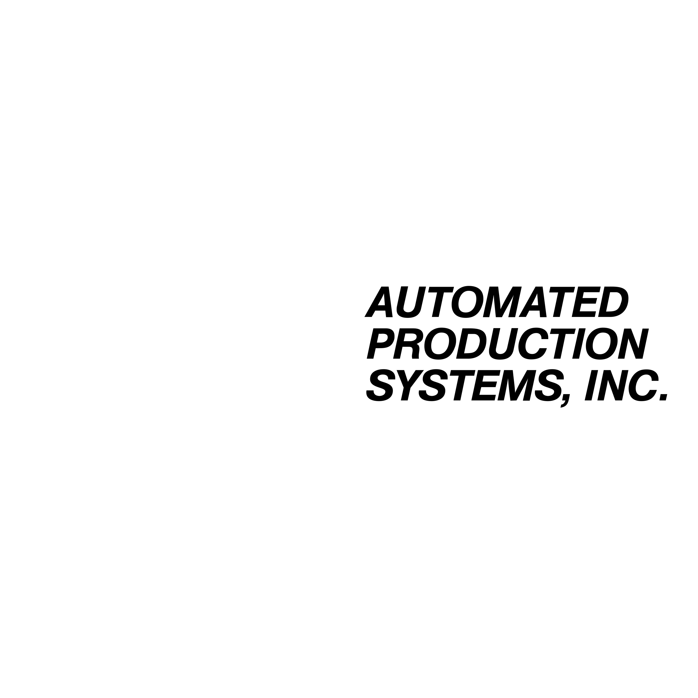 APS Logo black and white