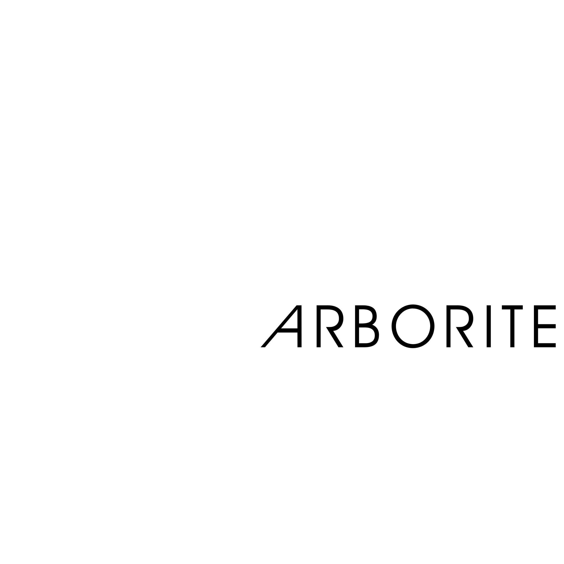 Arborite Logo black and white