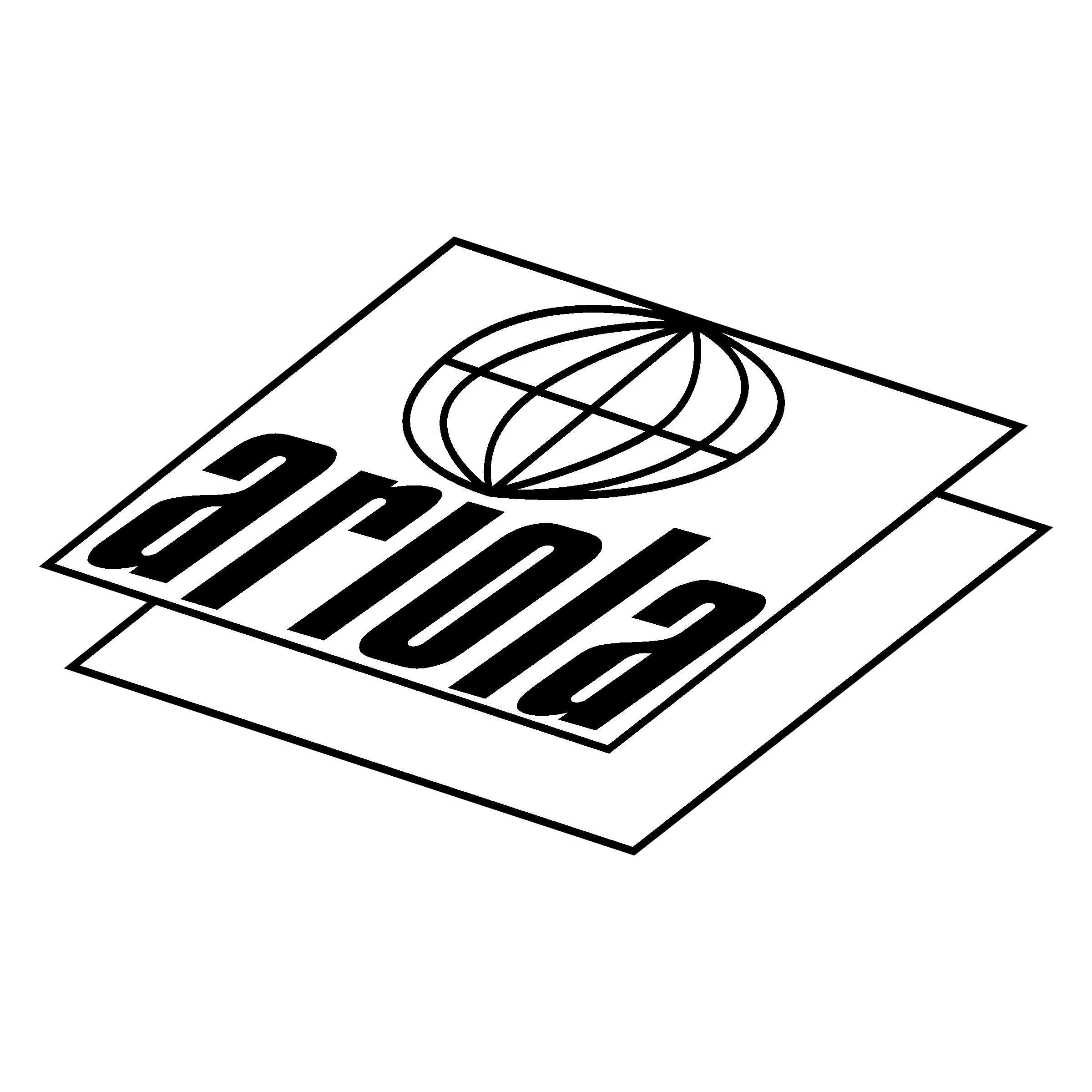 Ariola 01 Logo black and white