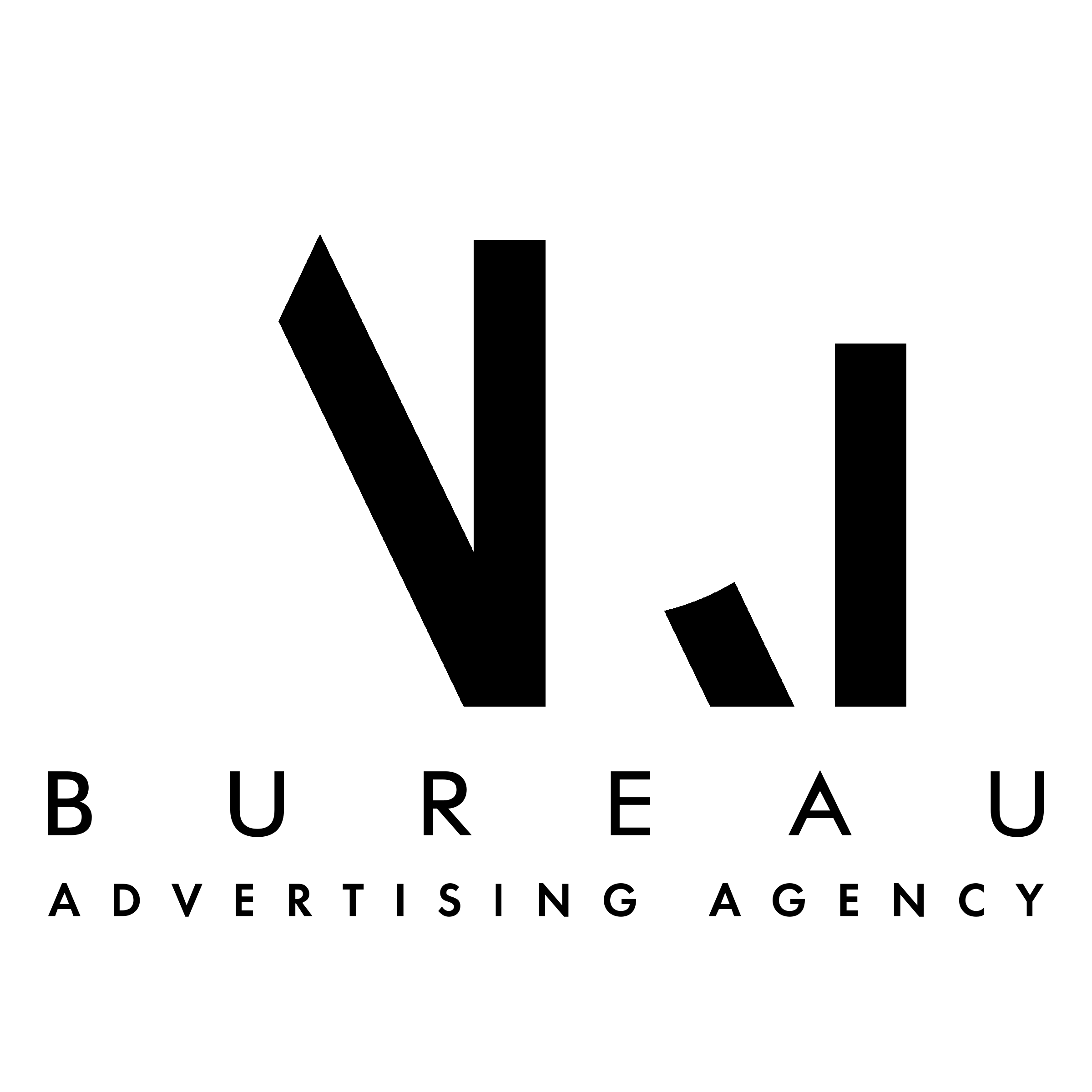 Art Bureau Logo black and white