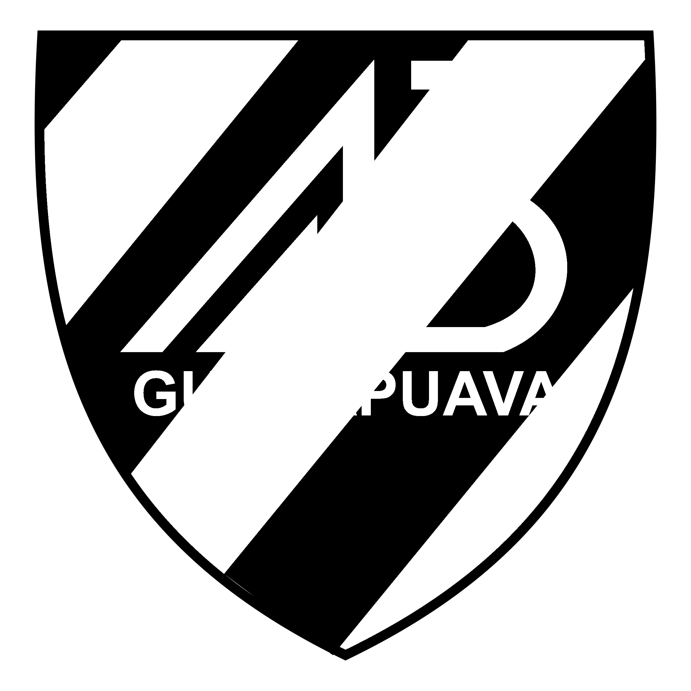 Associacao Atletica Batel de Guarapuava PR 01 Logo black and white