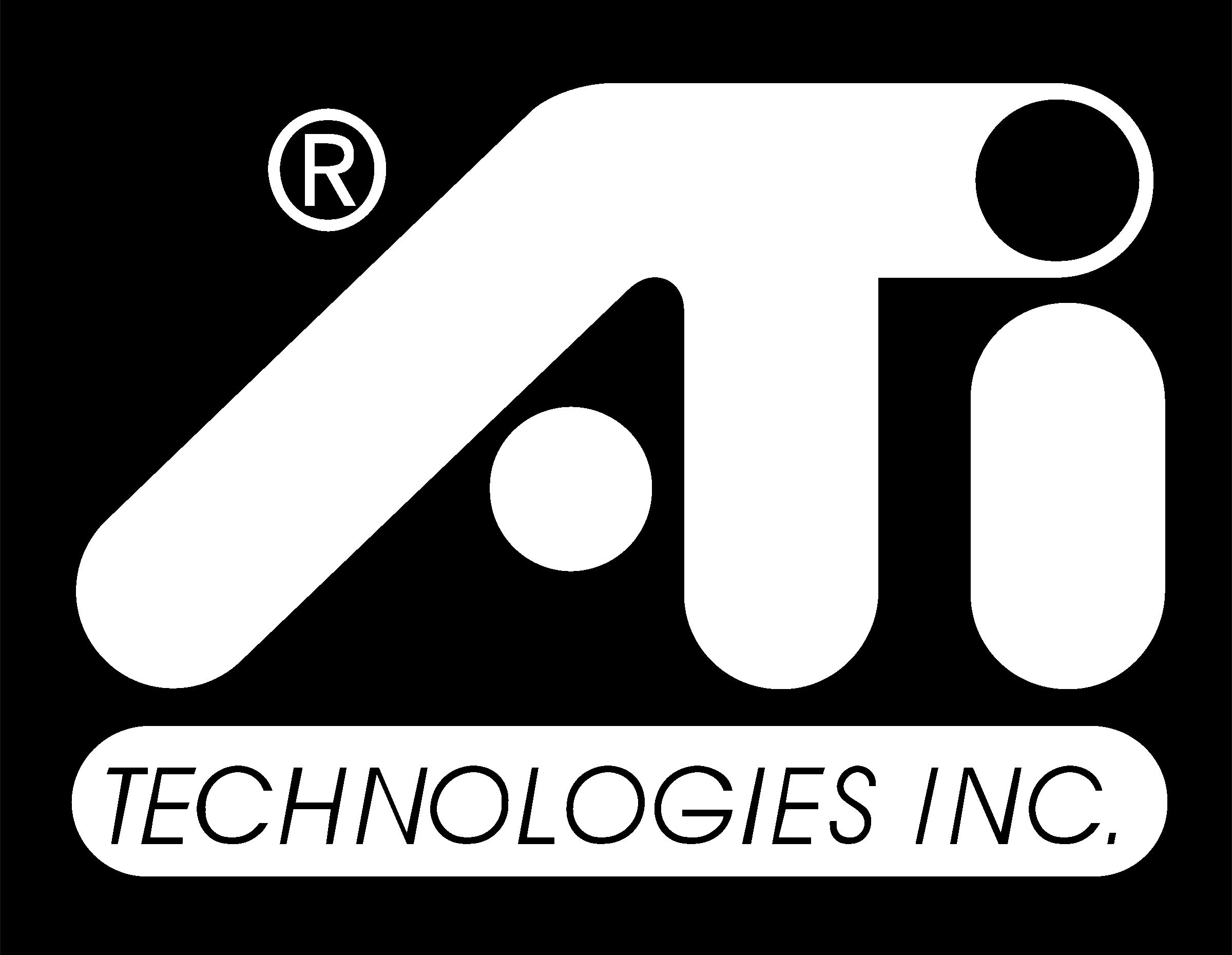 ATI Logo black and white