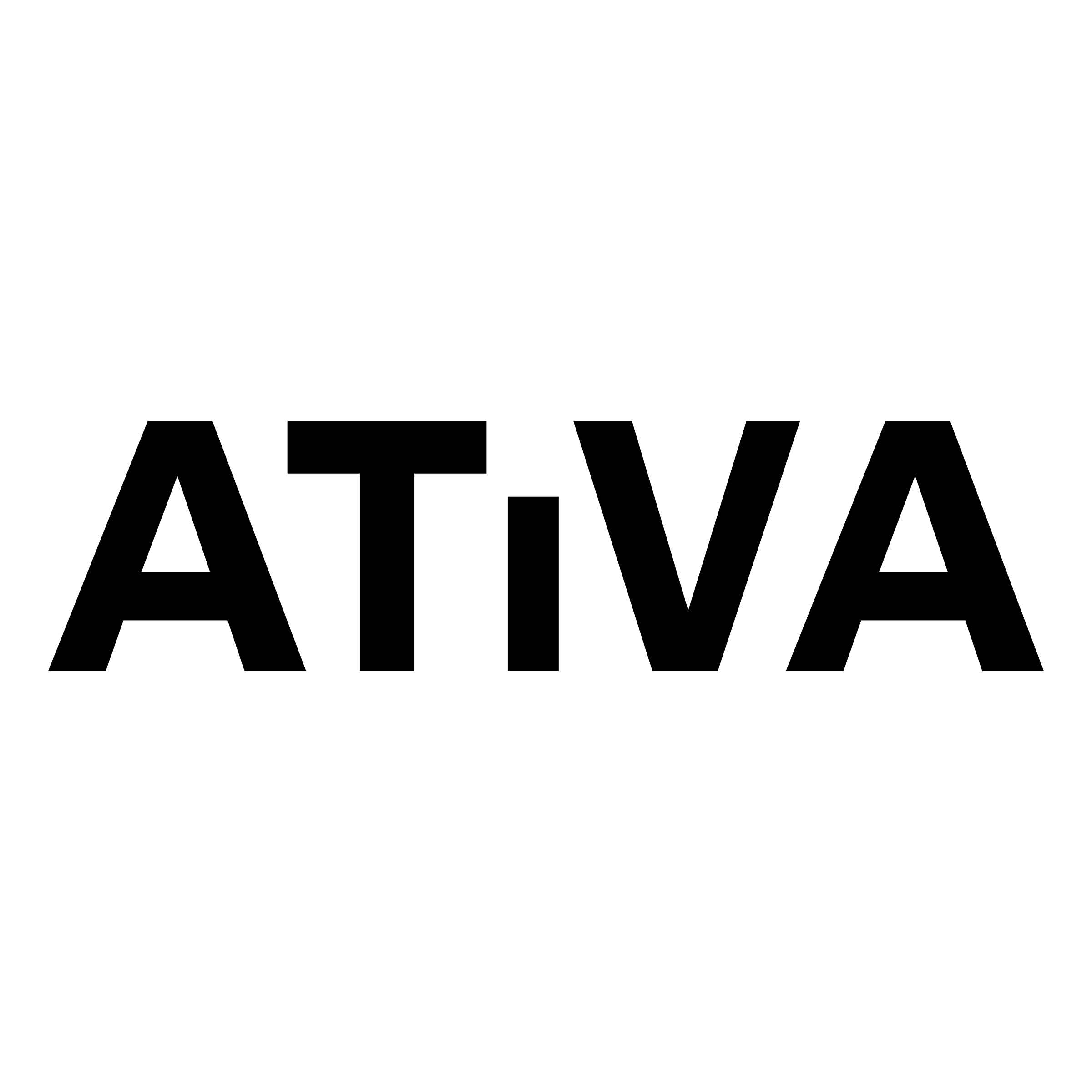 Ativa Propaganda Logo black and white