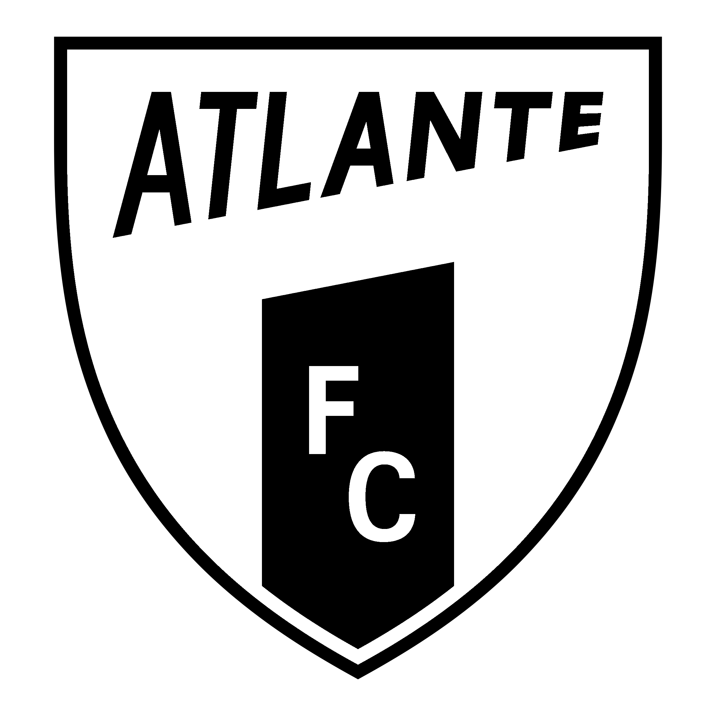 Atlante Logo black and white