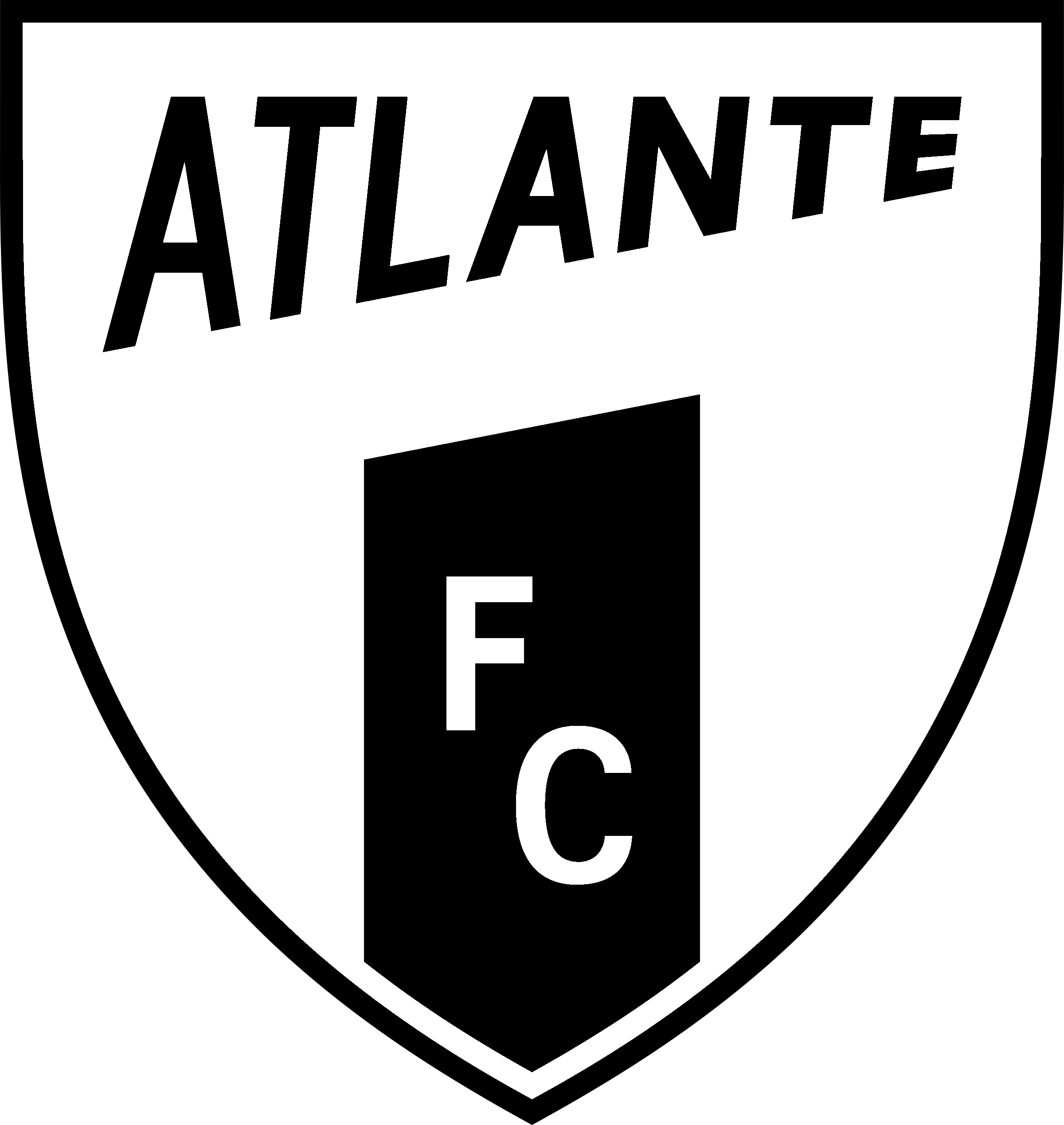 Atlante Logo black and white
