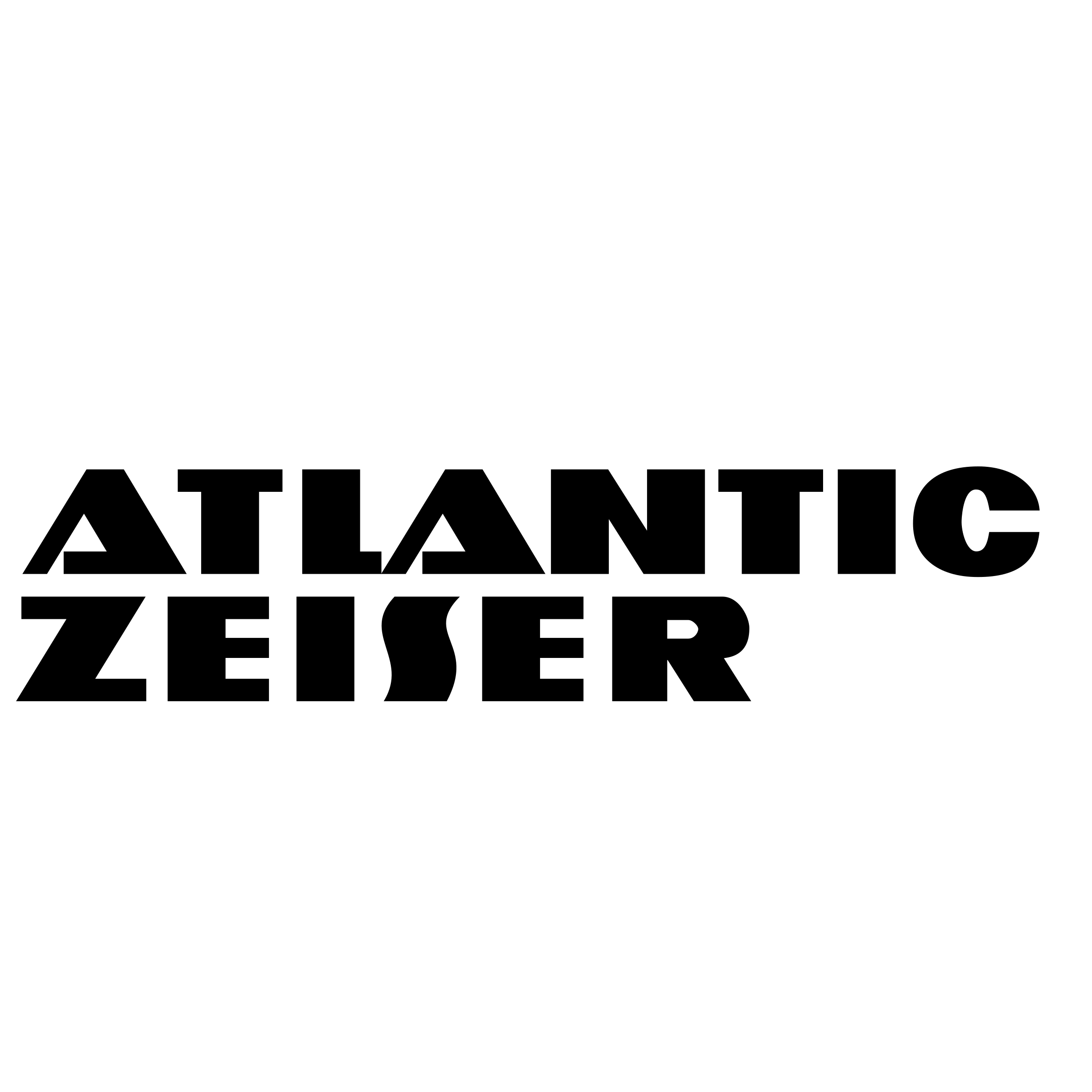 Atlantic Zeiser Logo black and white