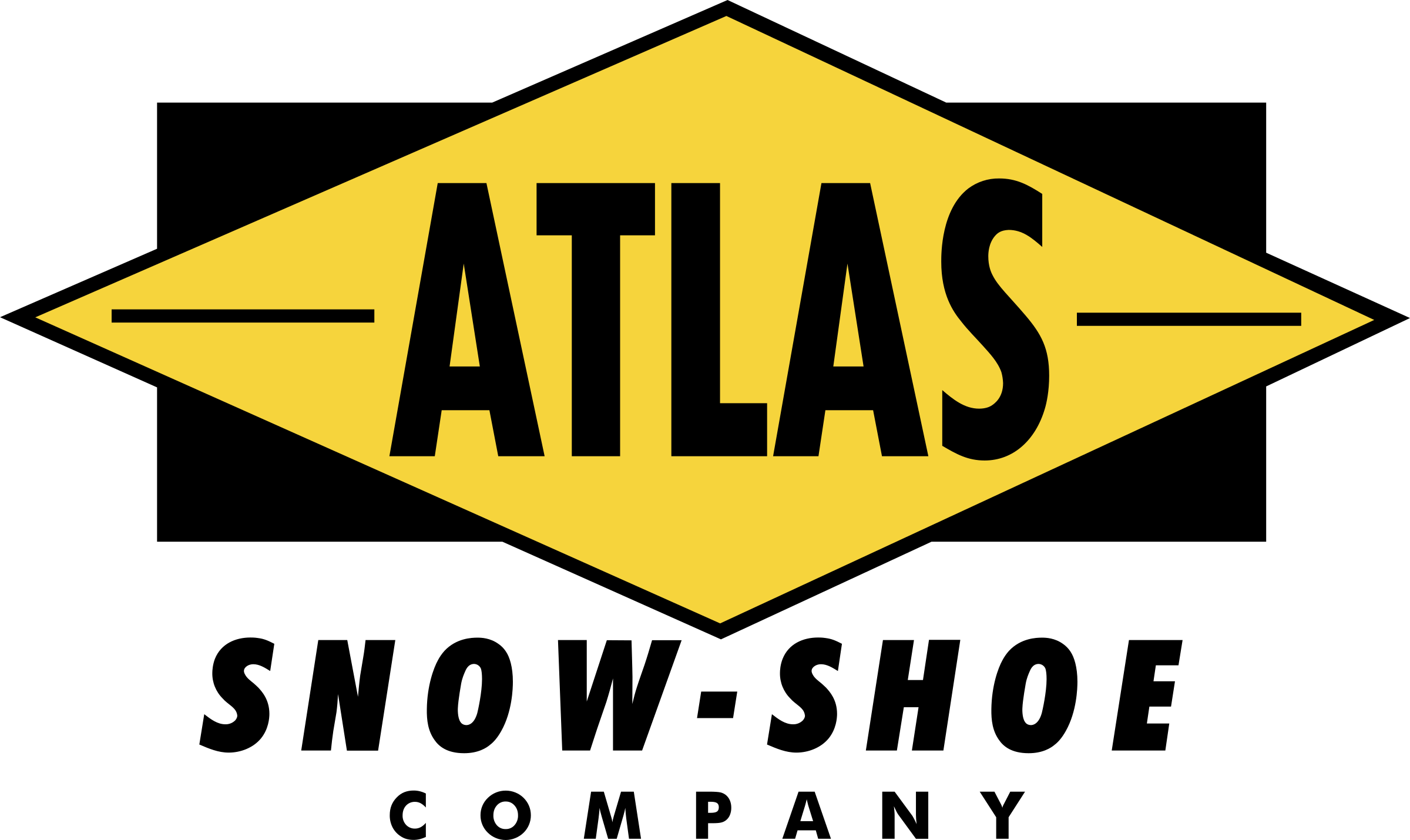 ATLAS SNOW SHOE Logo png transparent