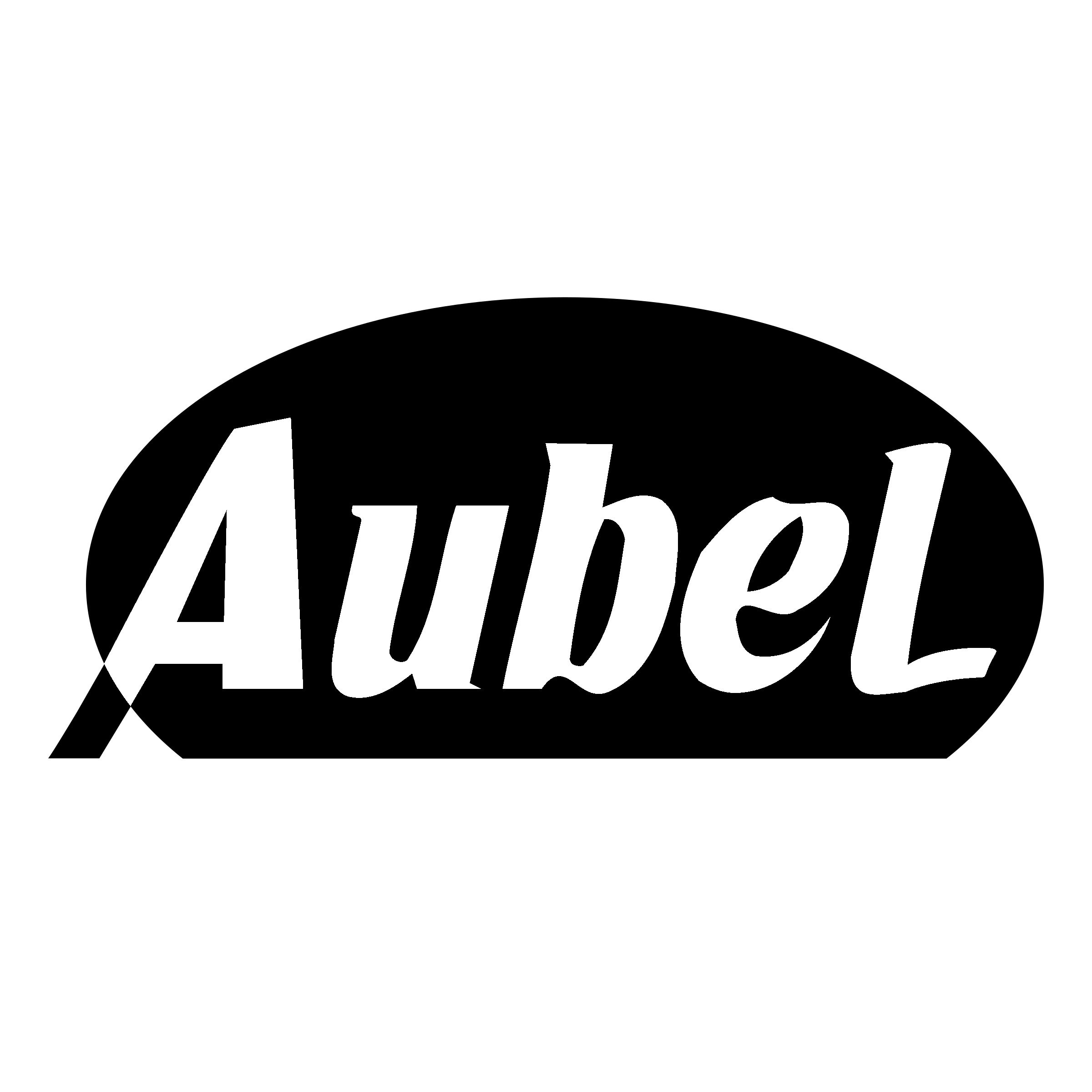 Aubel 01 Logo black and white