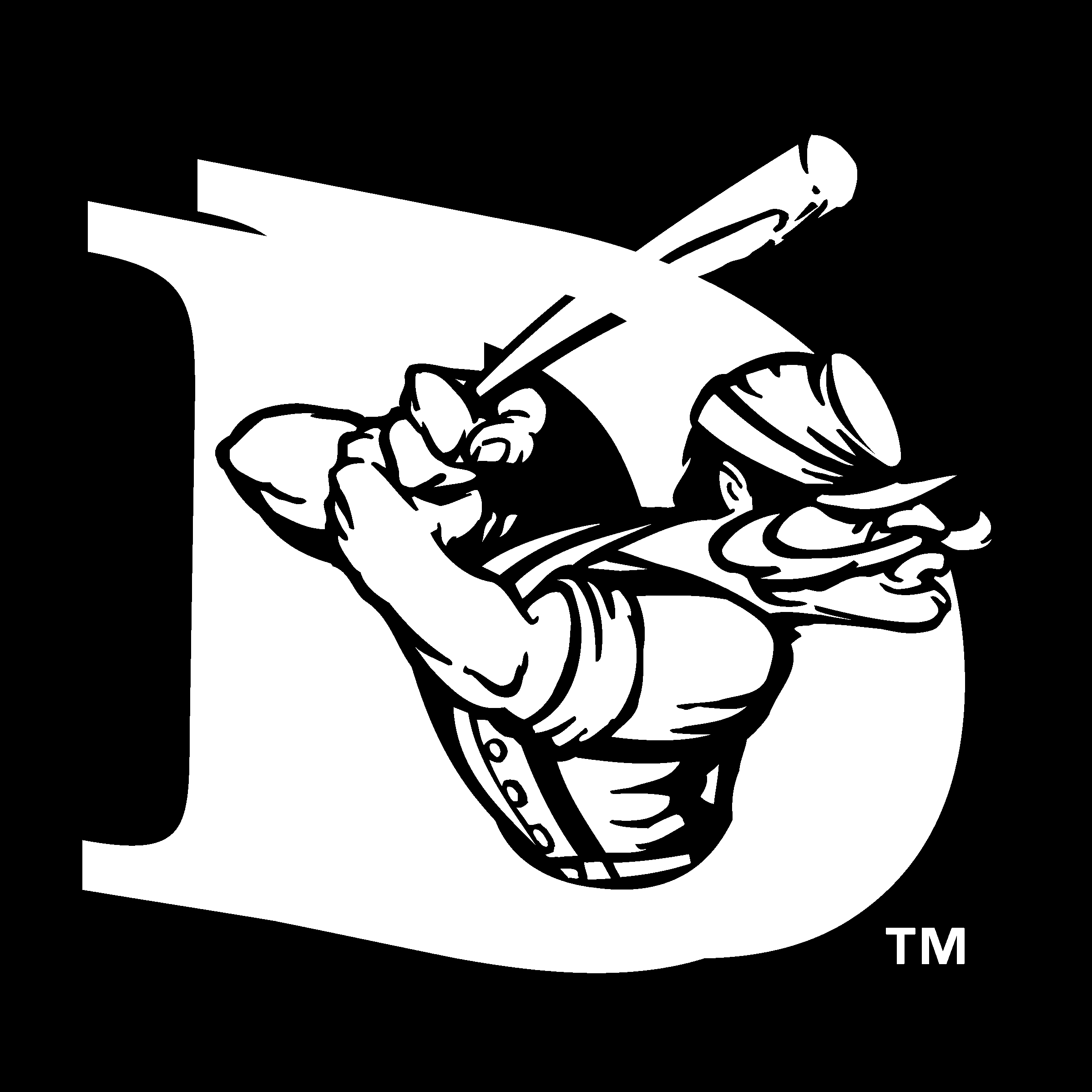 Auburn Doubledays 01 Logo black and white