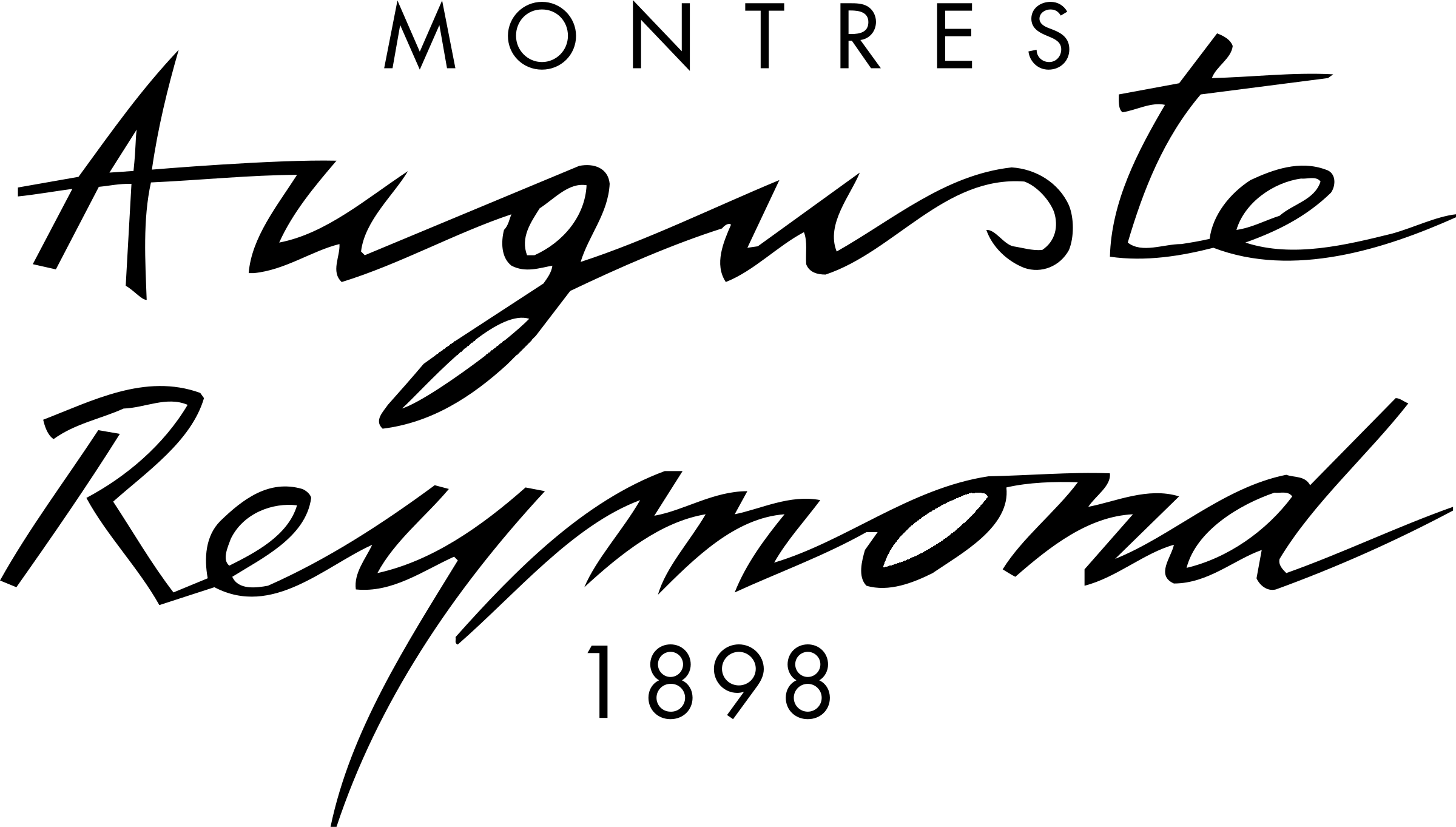 Auguste Reymond Logo black and white