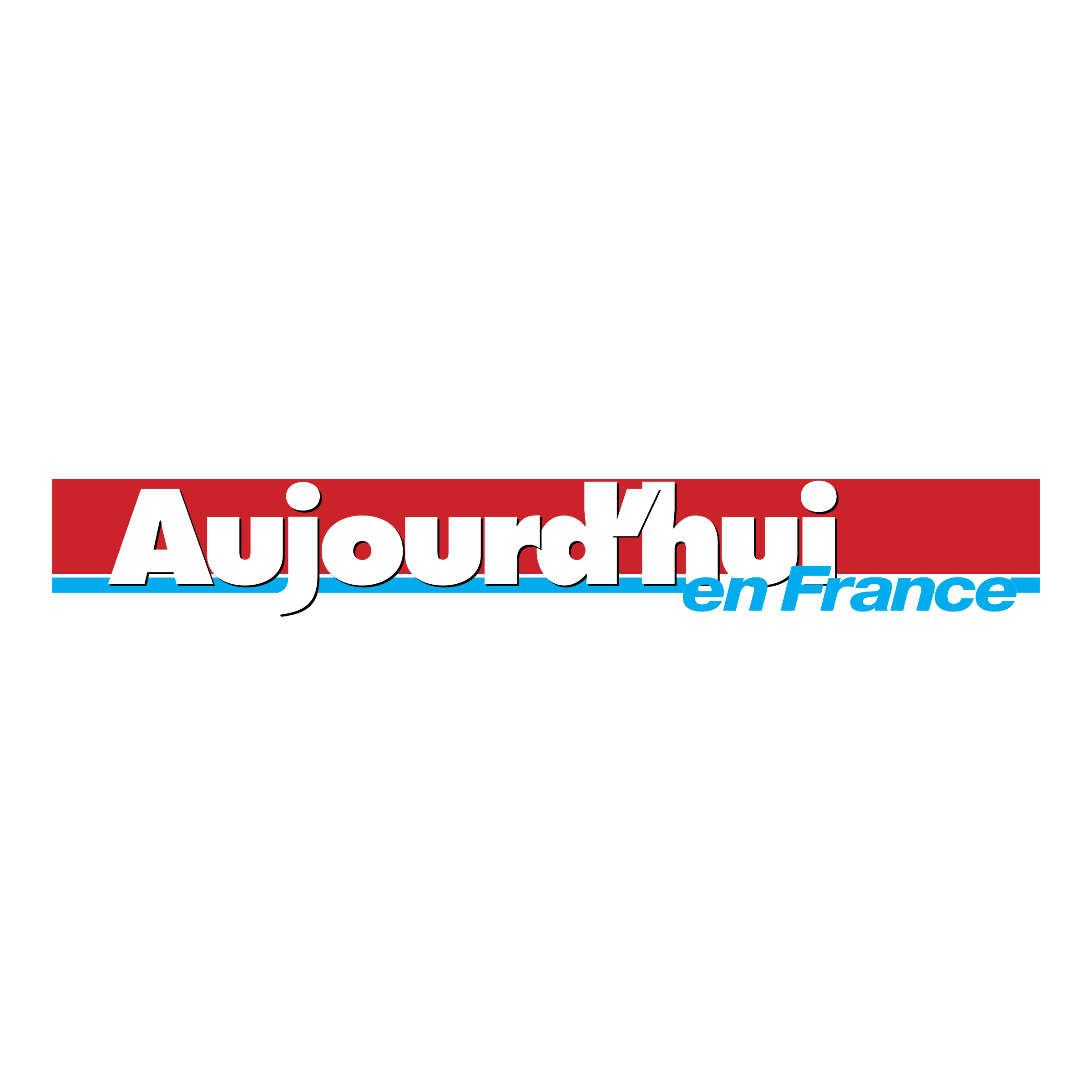 Aujourd'hui en France 01 Logo png transparent