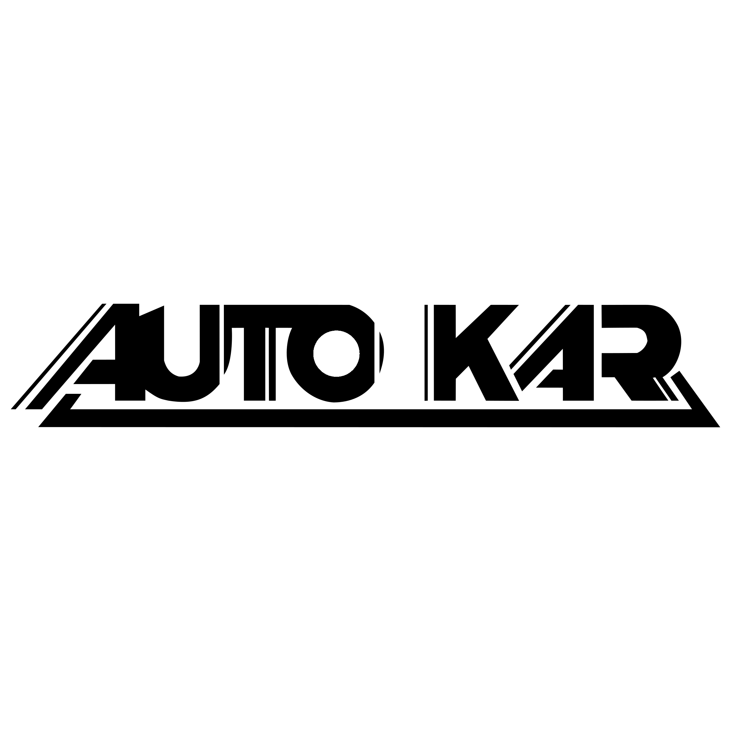 Auto Kar Logo black and white