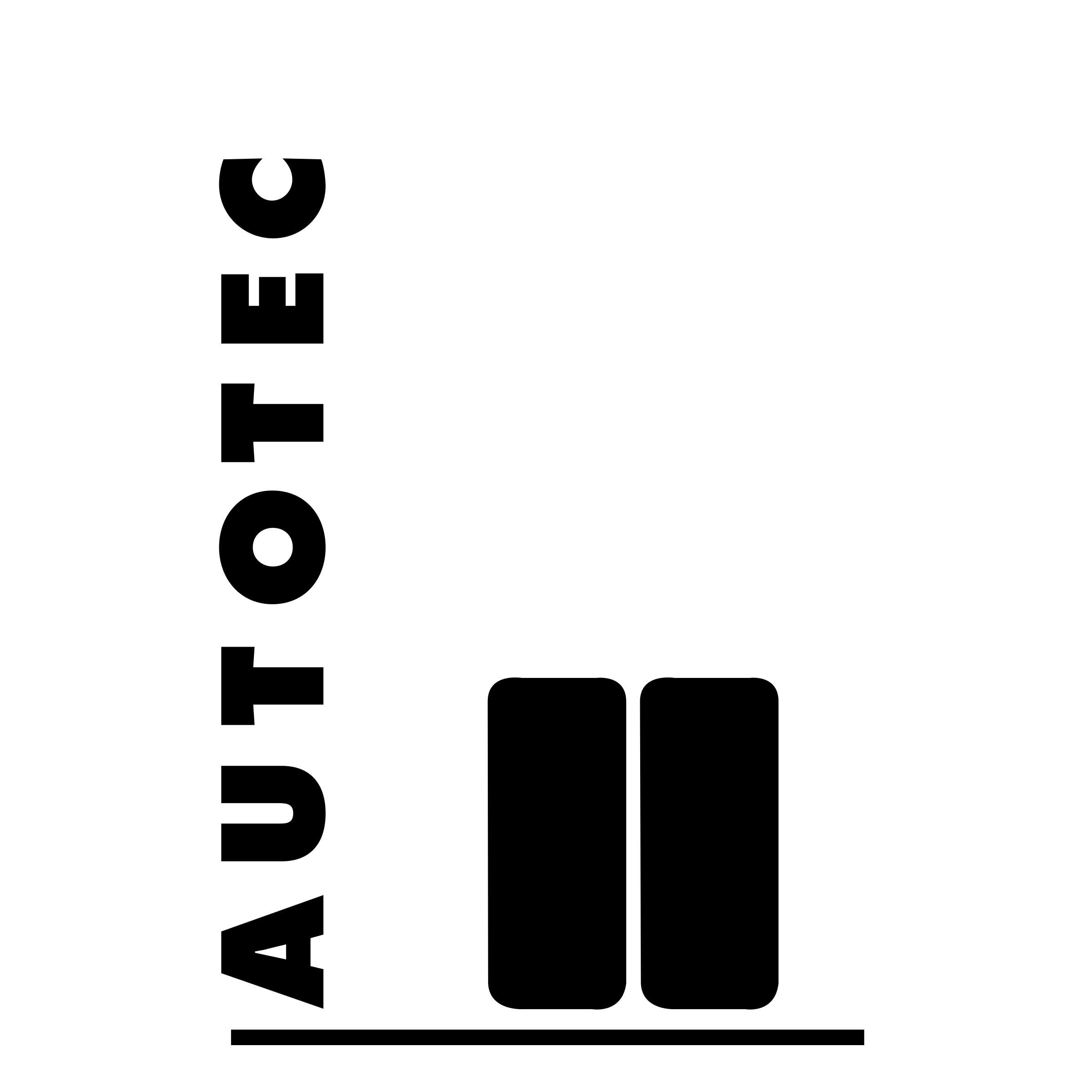 Autotec Logo black and white