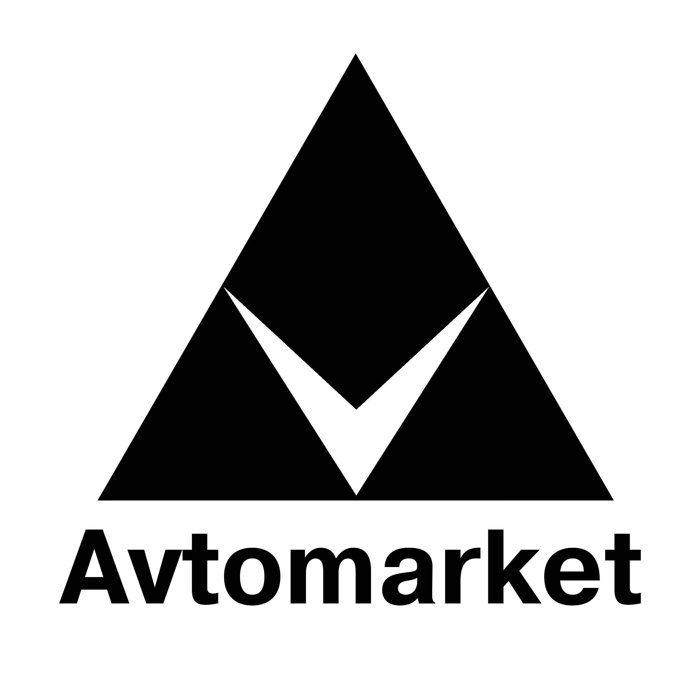 Avtomarket Logo black and white