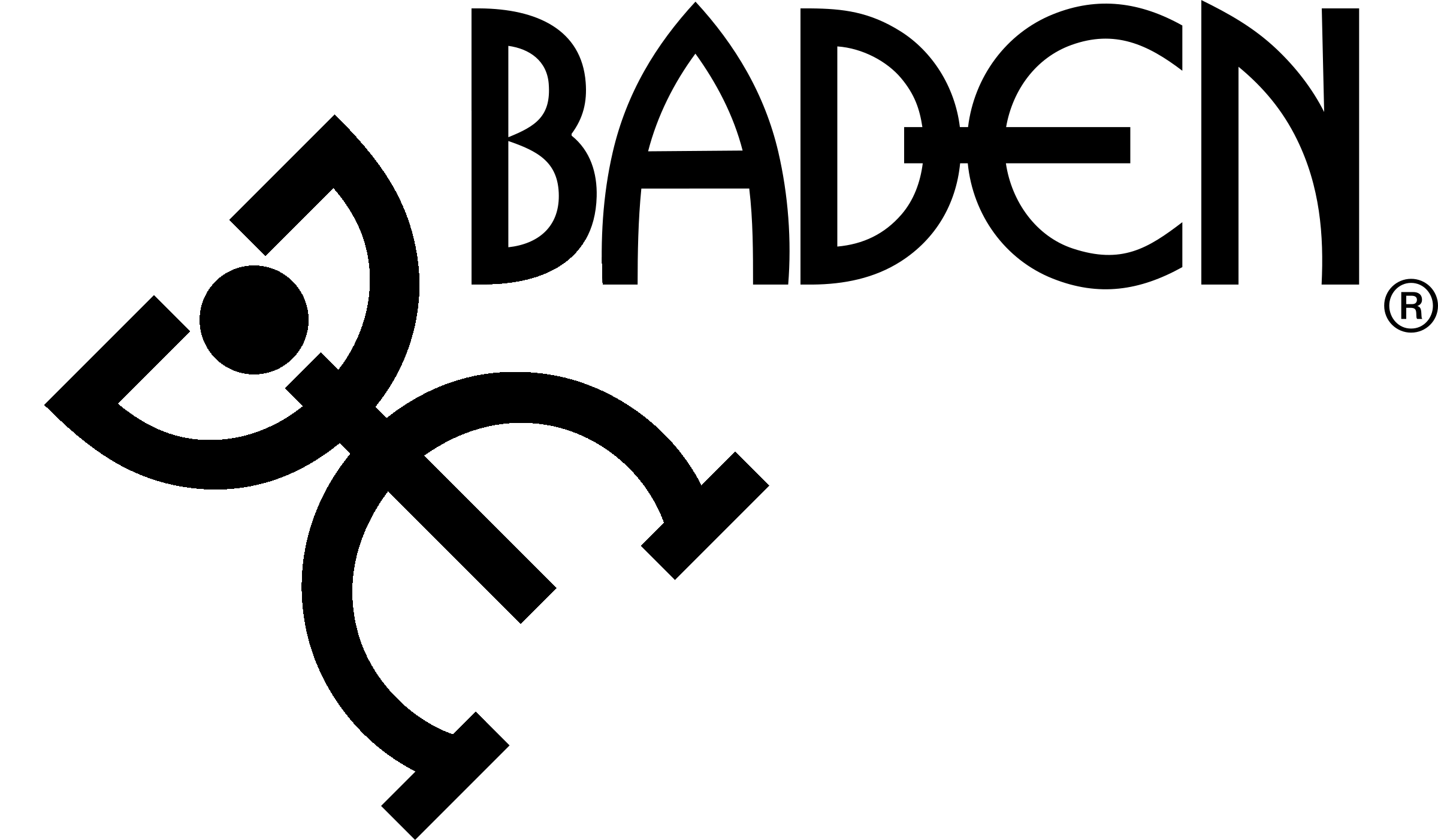 Baden project Logo black and white