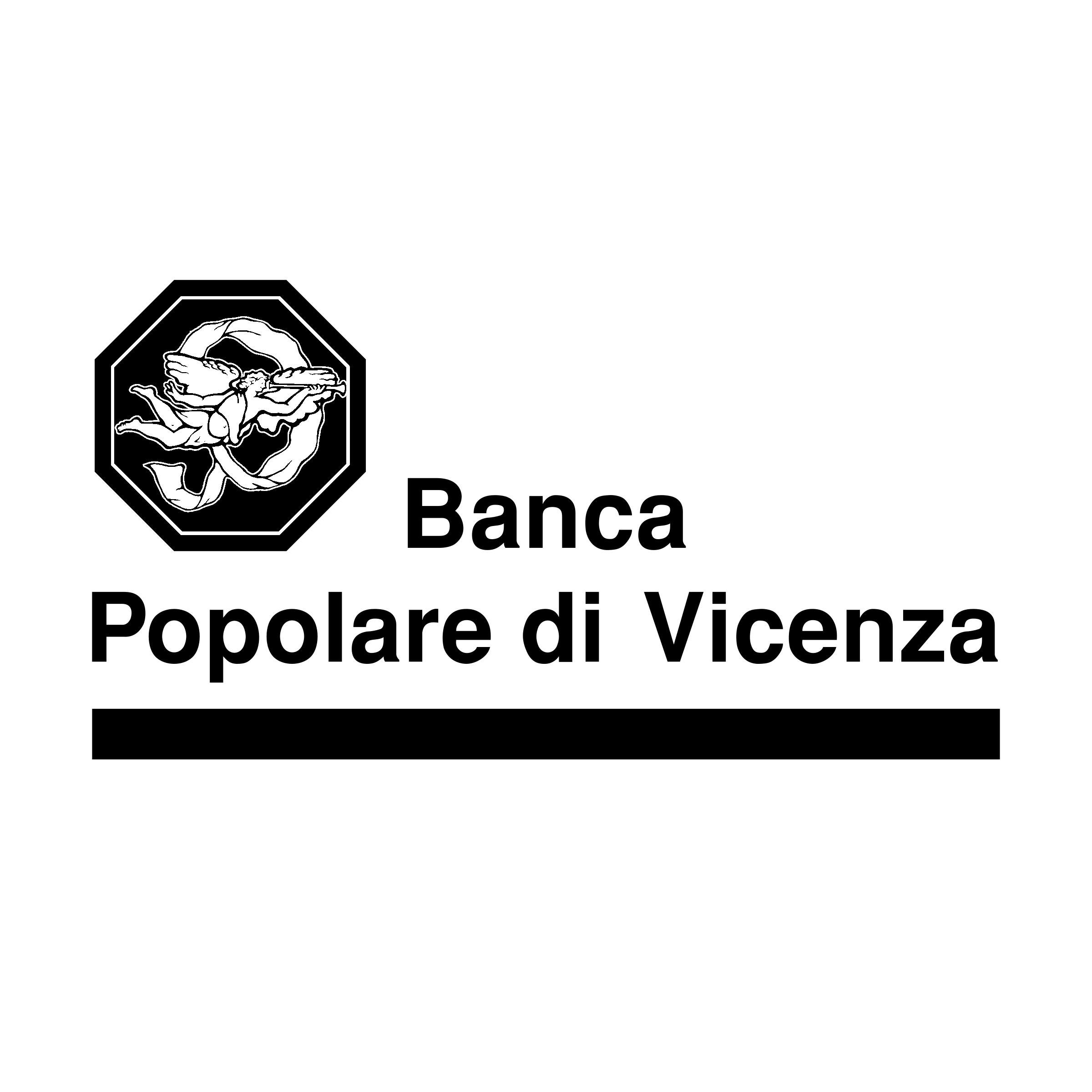 Banca Popolare di Vicenza 02 Logo black and white