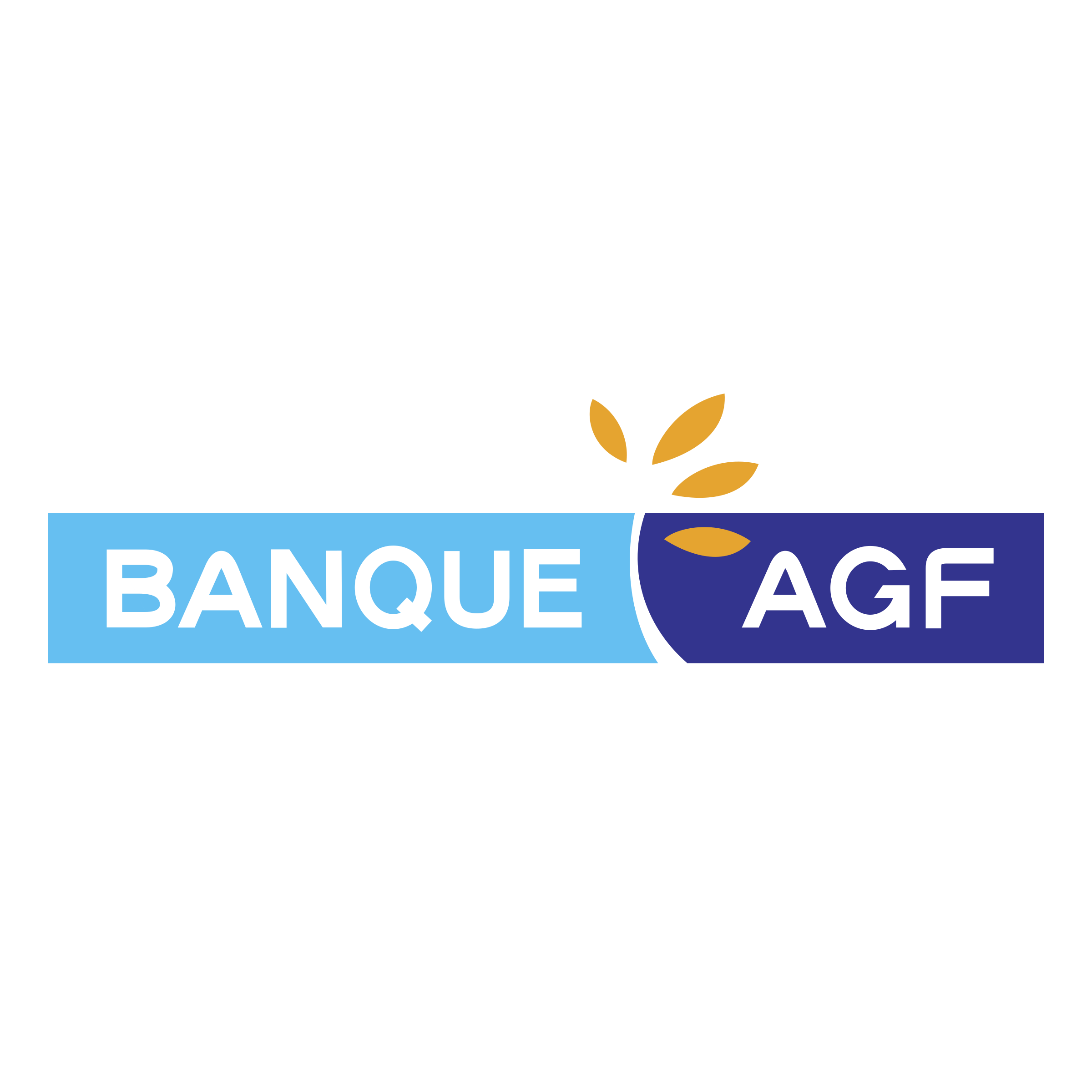 Banque AGF 01 Logo png transparent