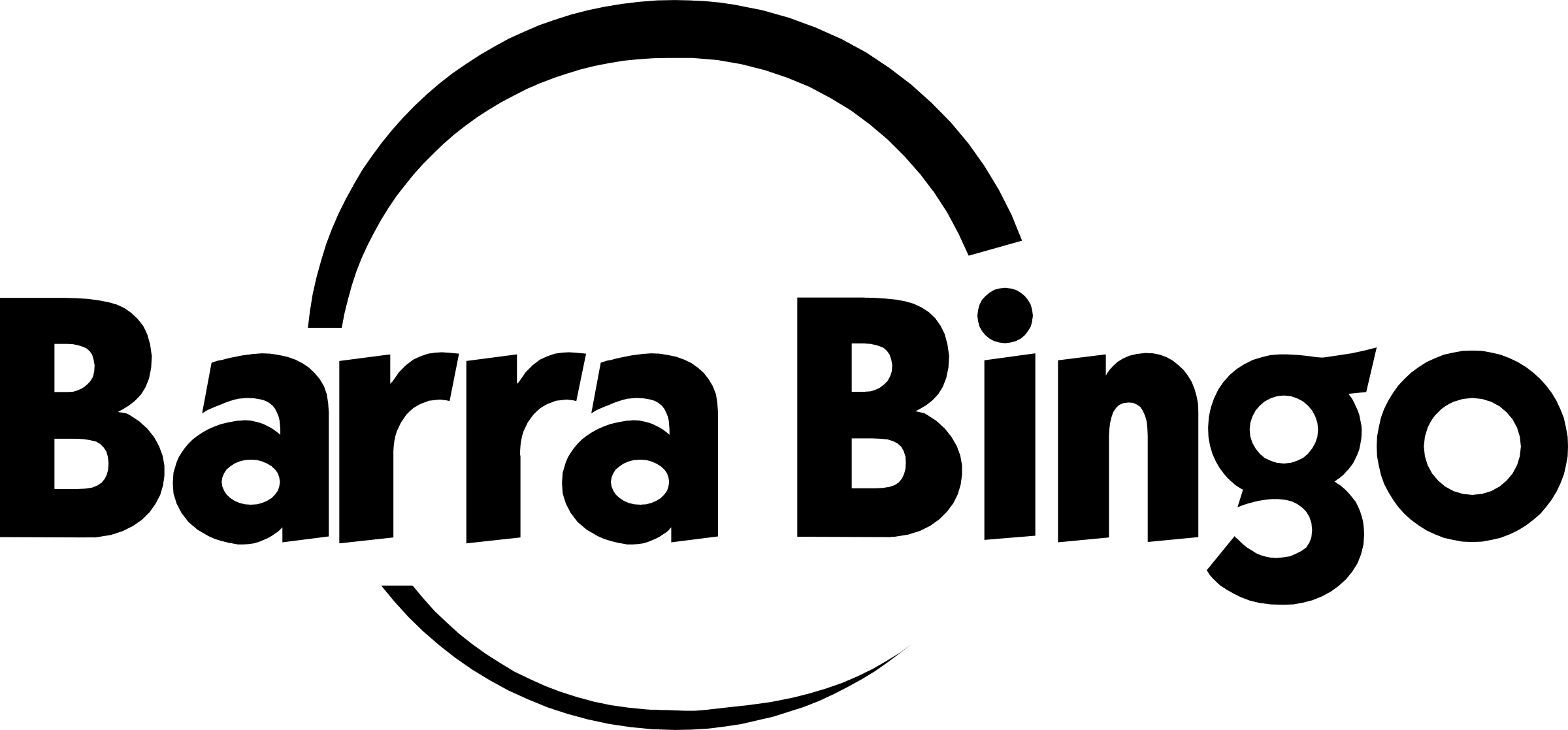 Barra Bingo Logo black and white
