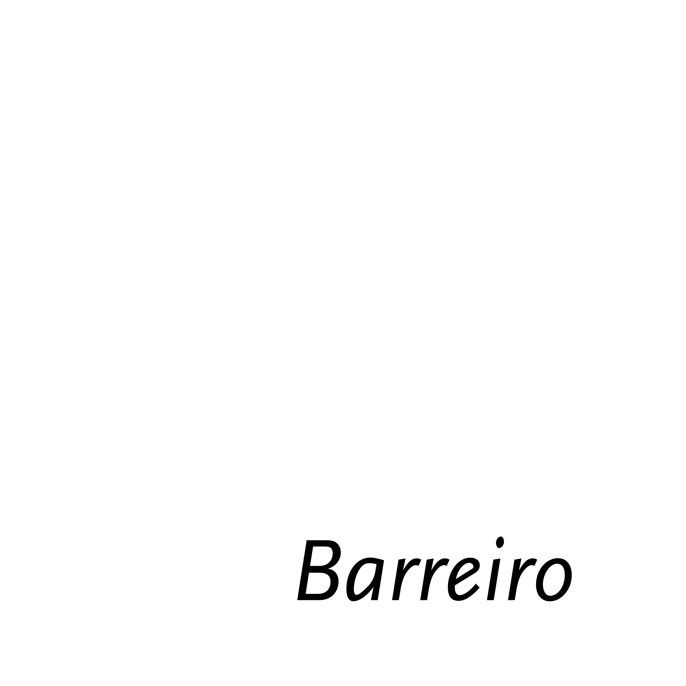 Barreiro Logo black and white