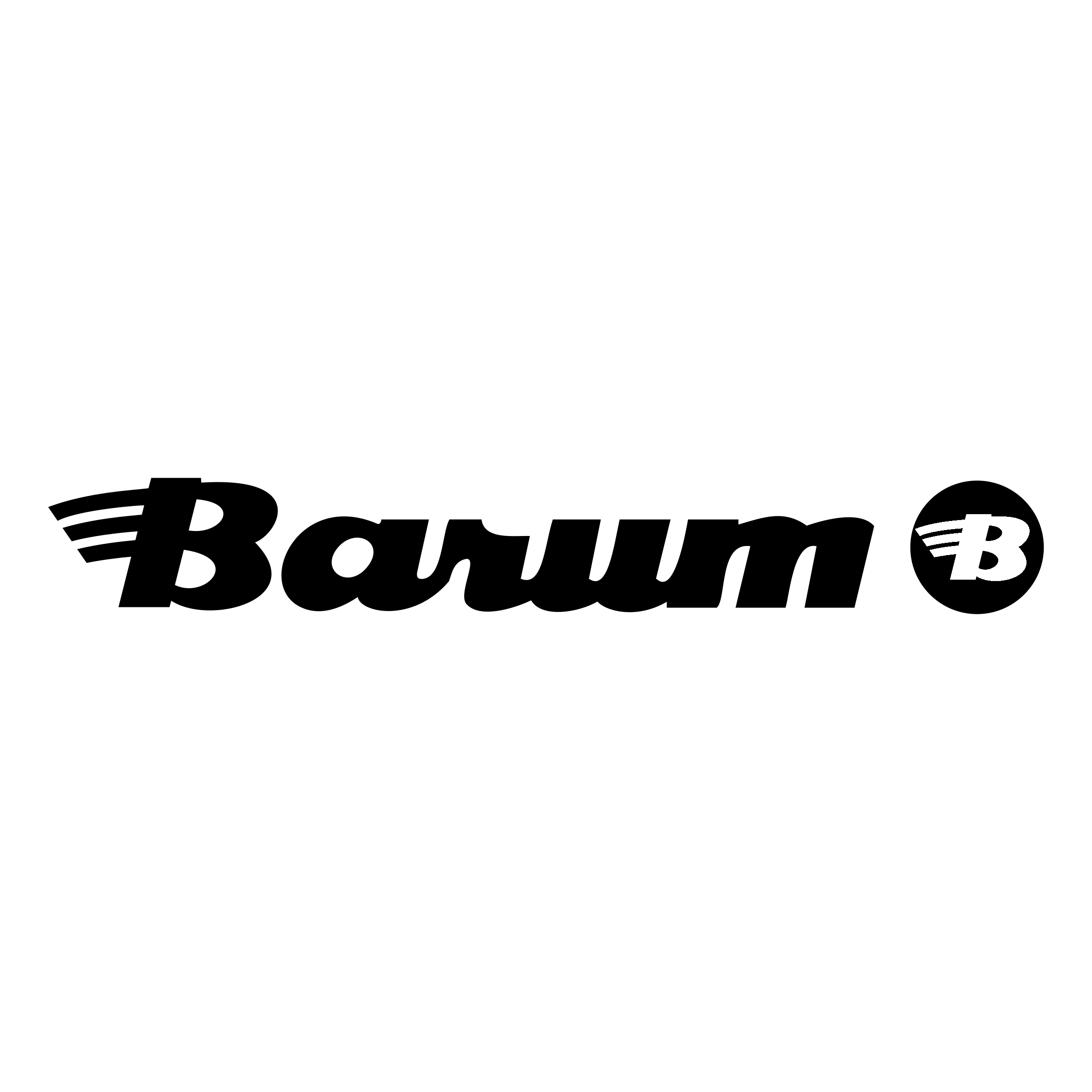 Barum Logo black and white