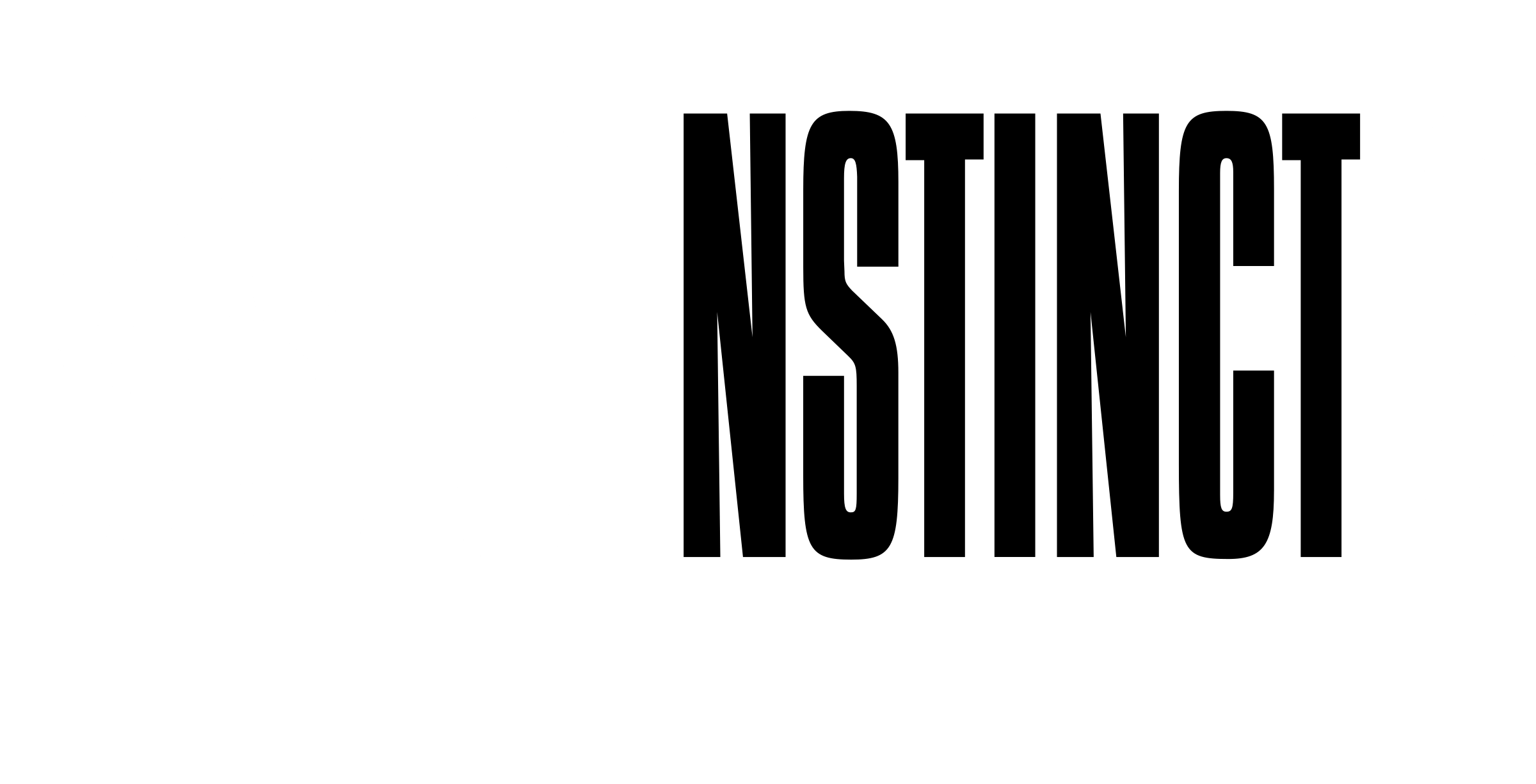 BASIC INSTINCT Logo black and white