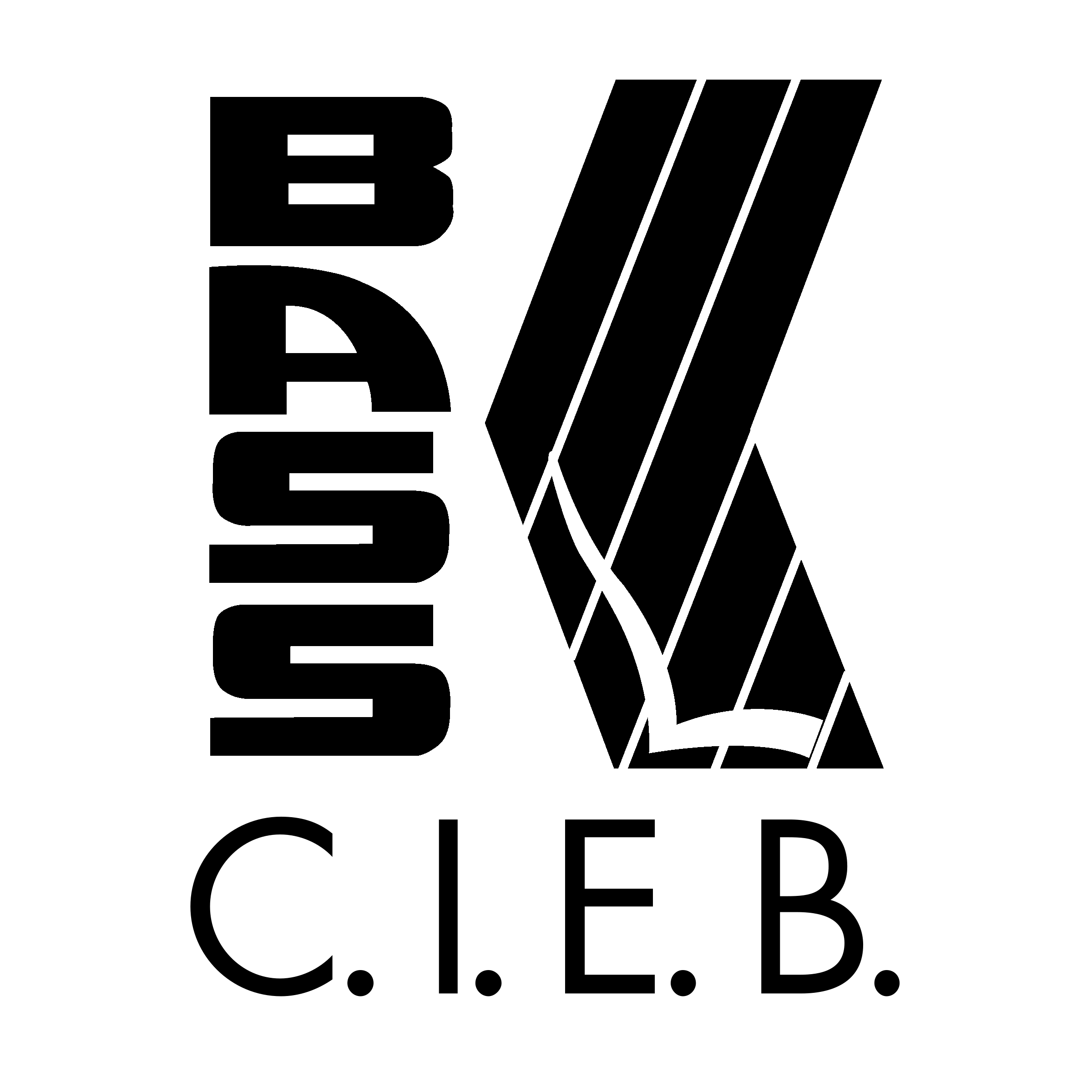 BASS CIEB Logo black and white