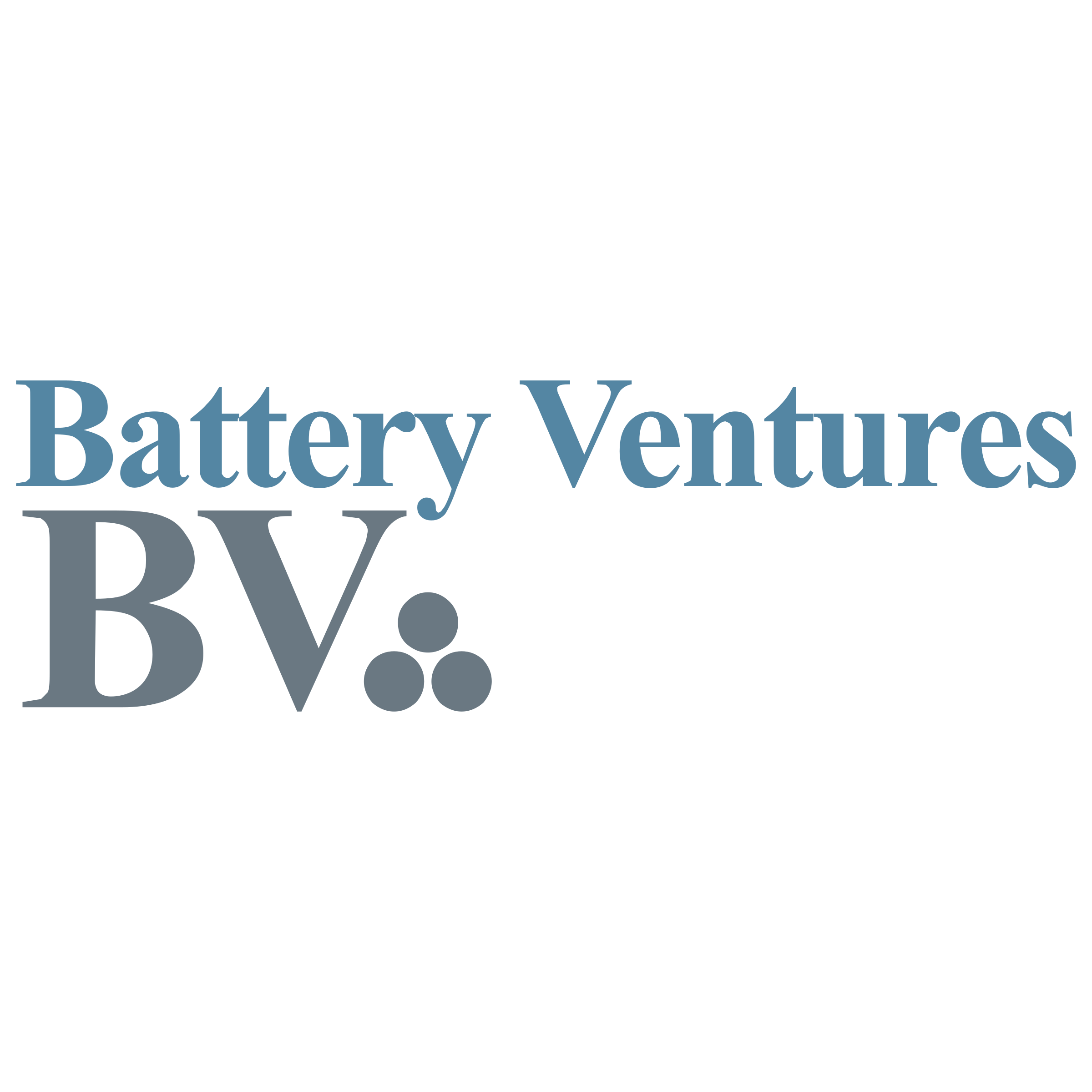 Battery Ventures 01 Logo PNG Transparent & SVG Vector Freebie Supply
