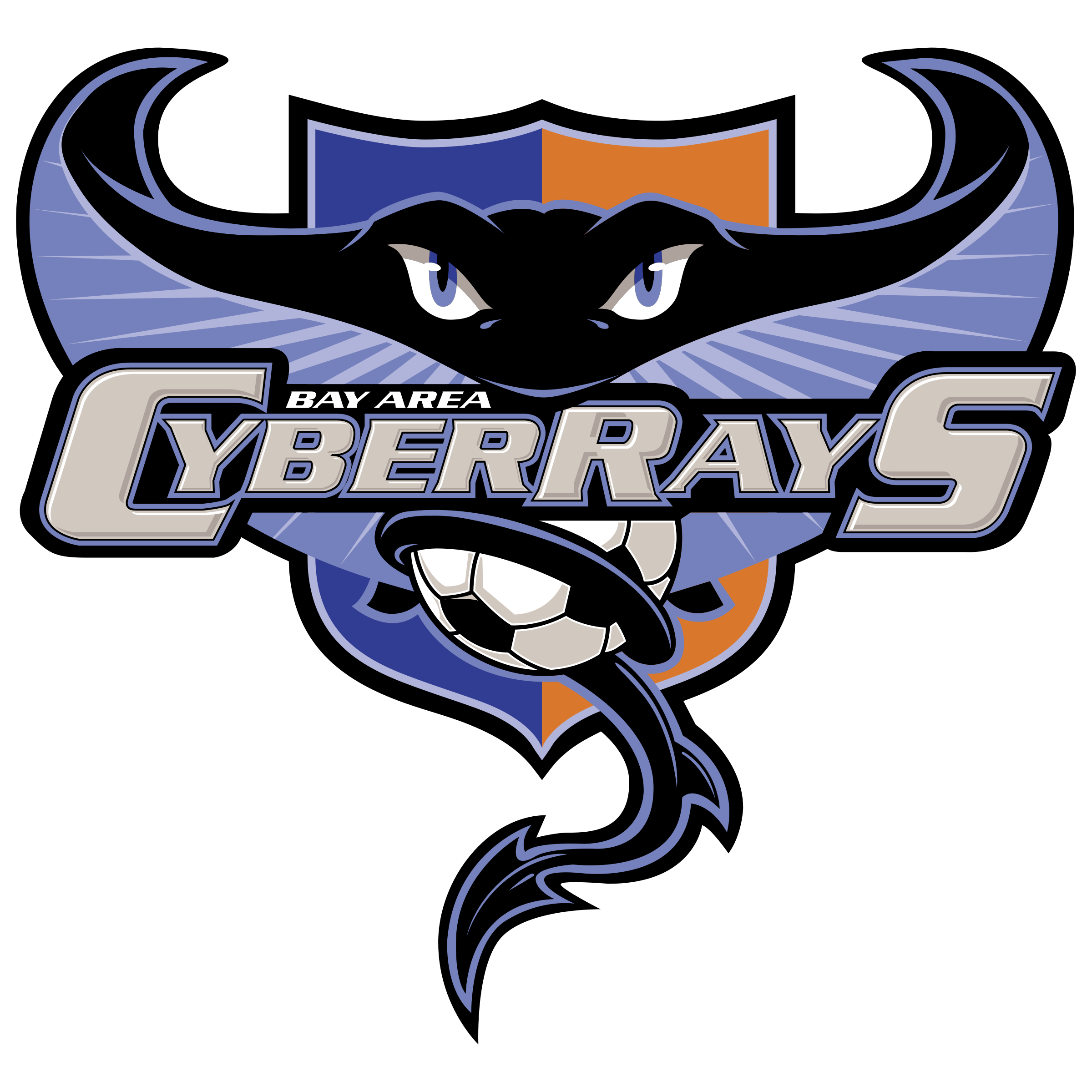 Bay Area Cyberrays Logo png transparent