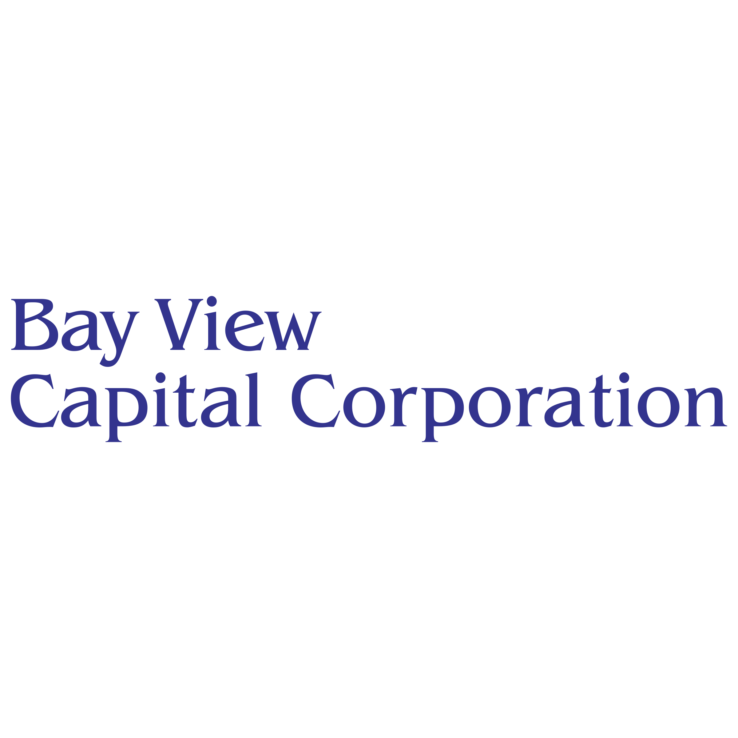 Bay View Capital Corporation Logo png transparent