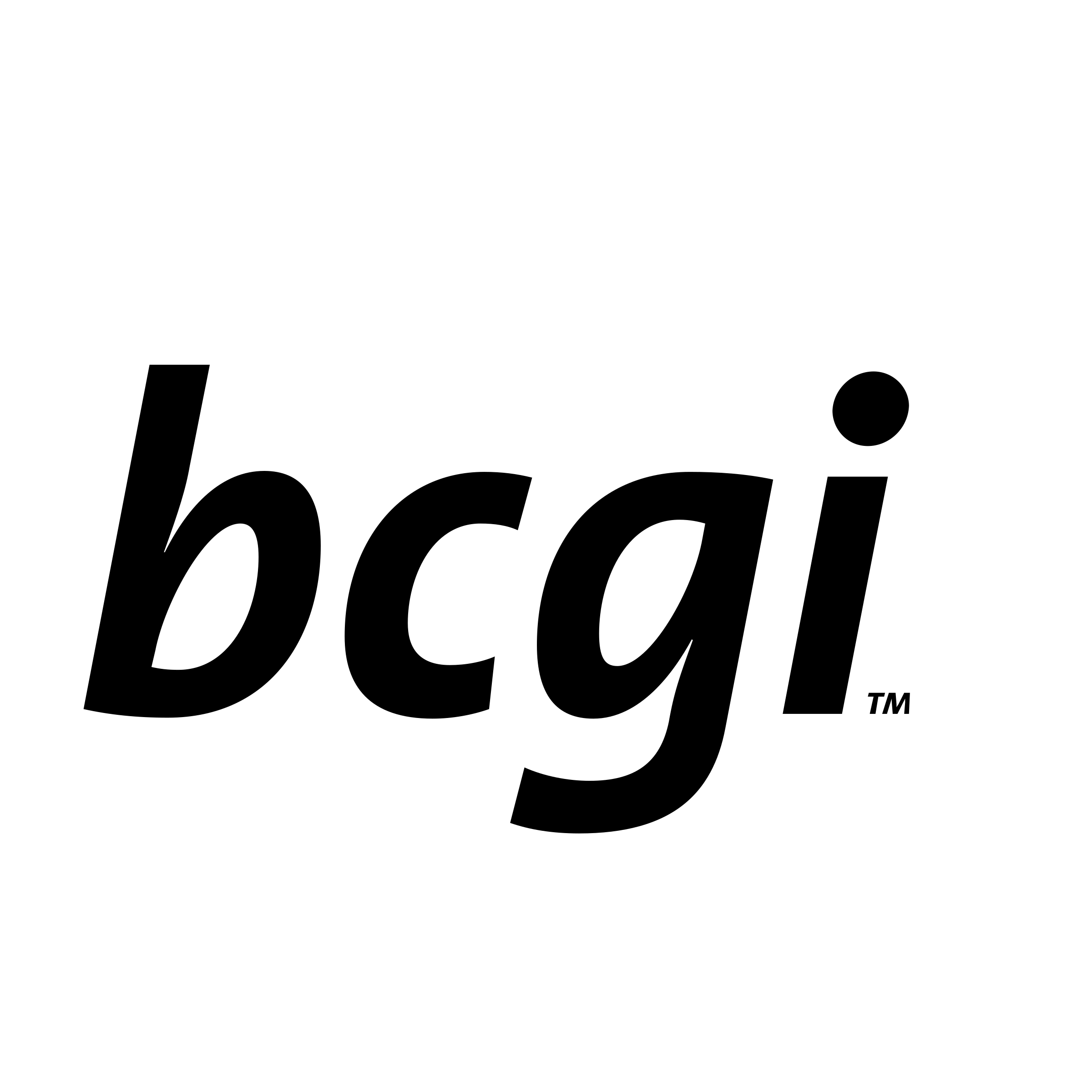 Bcgi Logo black and white
