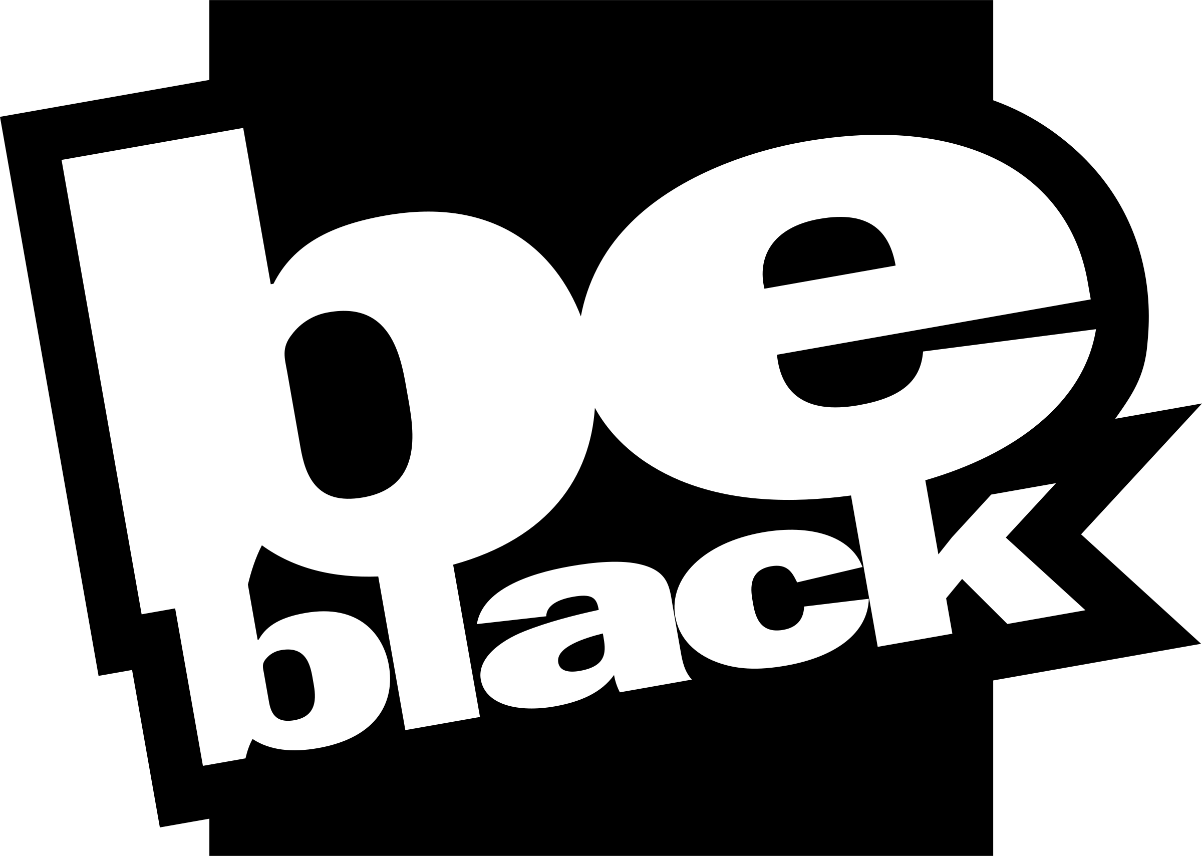 BE BLACK Logo png transparent