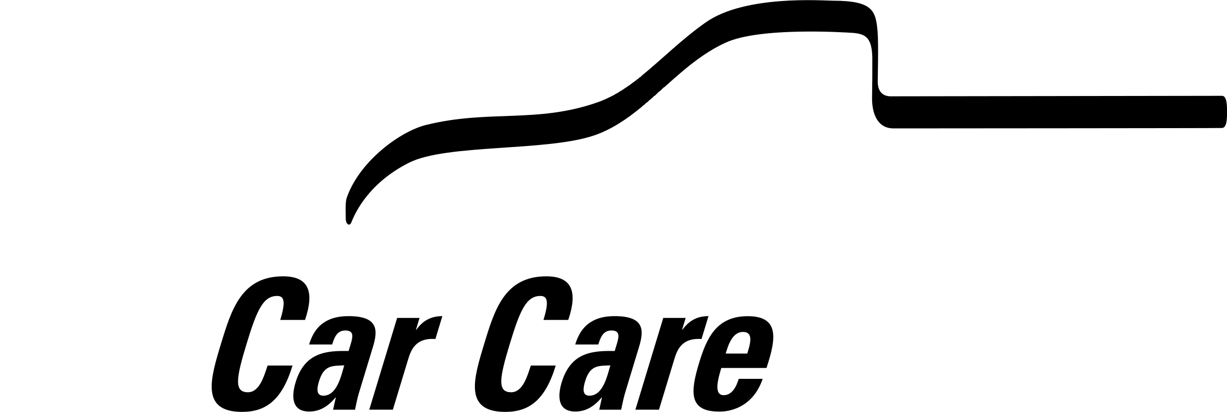 BE CAR CARE AWARE Logo black and white